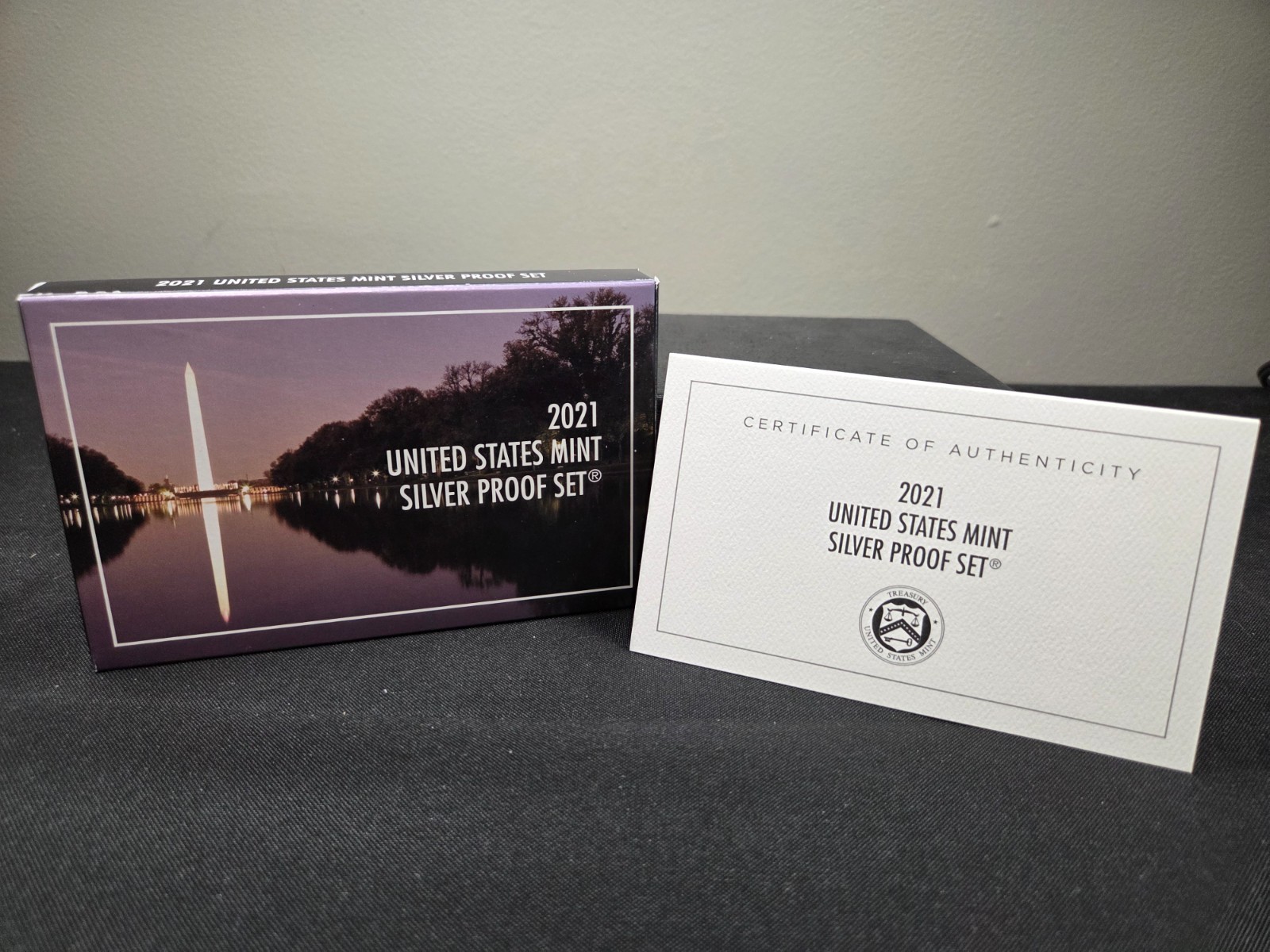 2021-S United States Mint Silver Proof Set 7 Coins OGP/COA