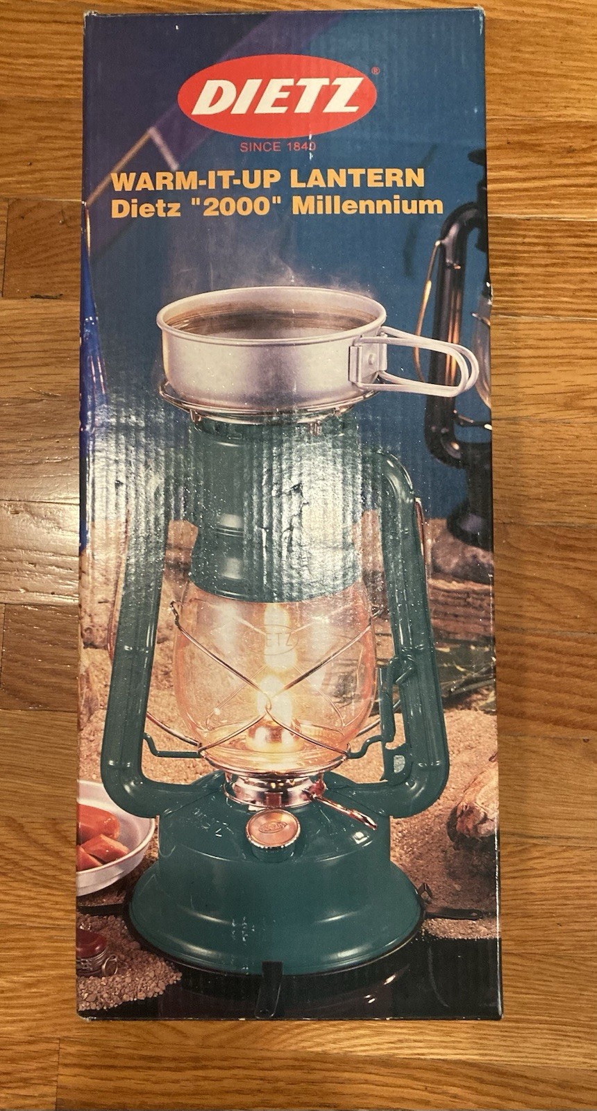 NEW Dietz WARM-IT-UP Lantern Cooker "2000" Millennium Green Cookware
