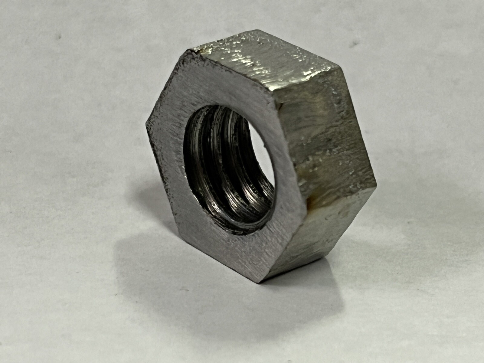 Replacement Stainless Steel 7/16"-14"  Hex Nut for Banjo Poly Pump