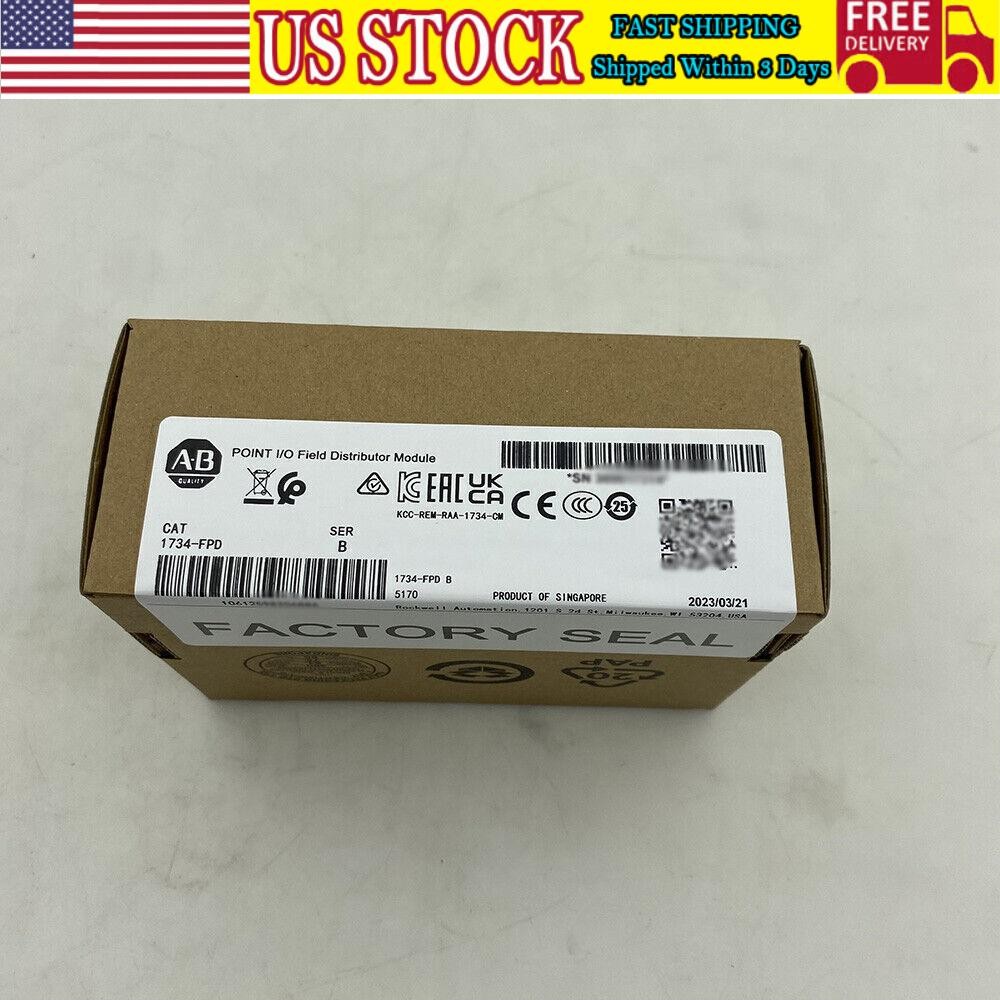 New AB 1734-FPD 1734FPD I/O Module Factory Sealed AB Allen-Bradley US Free Tax