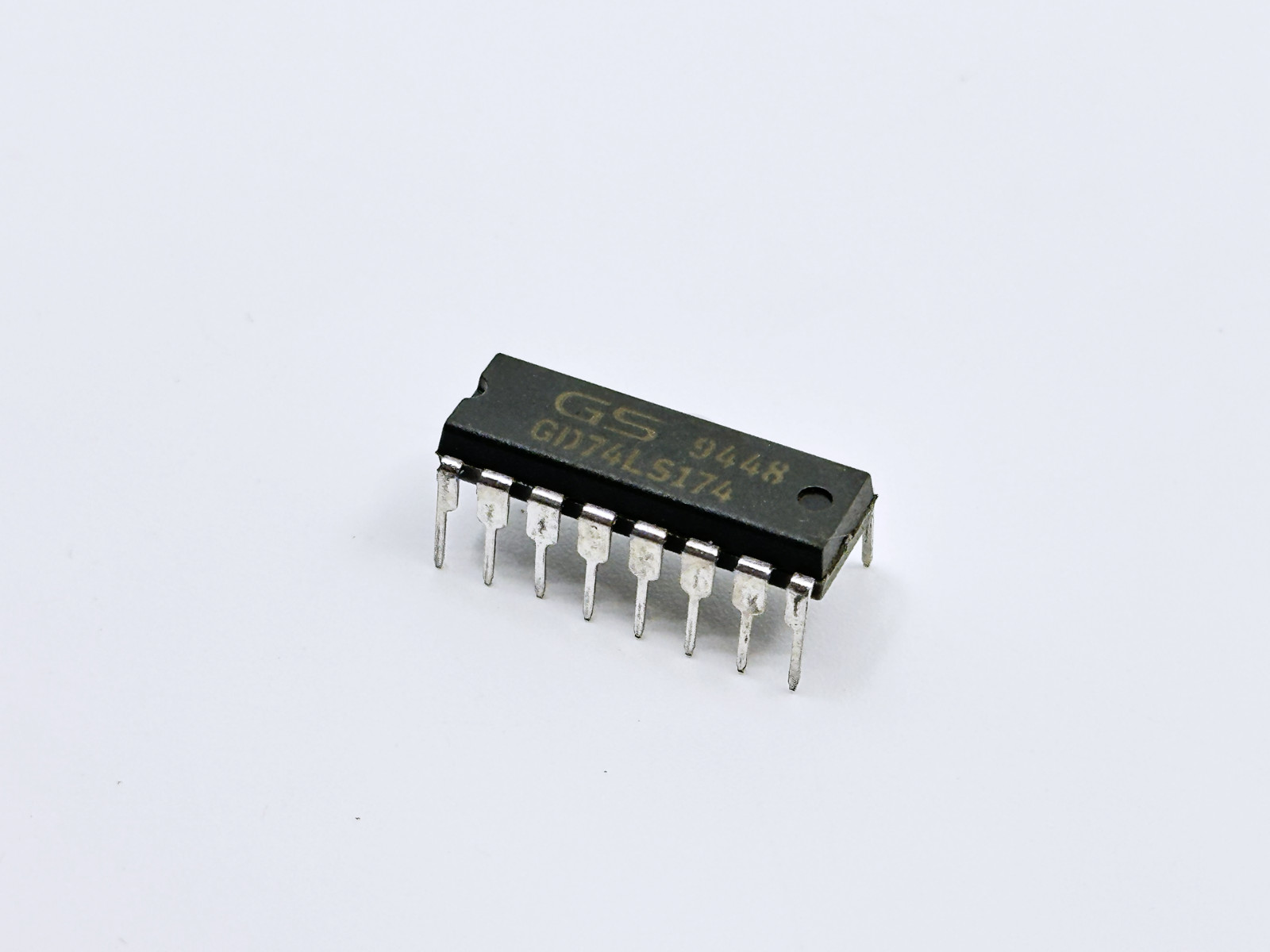 8X GD74LS174 GS Hex D-Type Flip-Flop Edge Triggered Common Clear DIP-16 74LS174