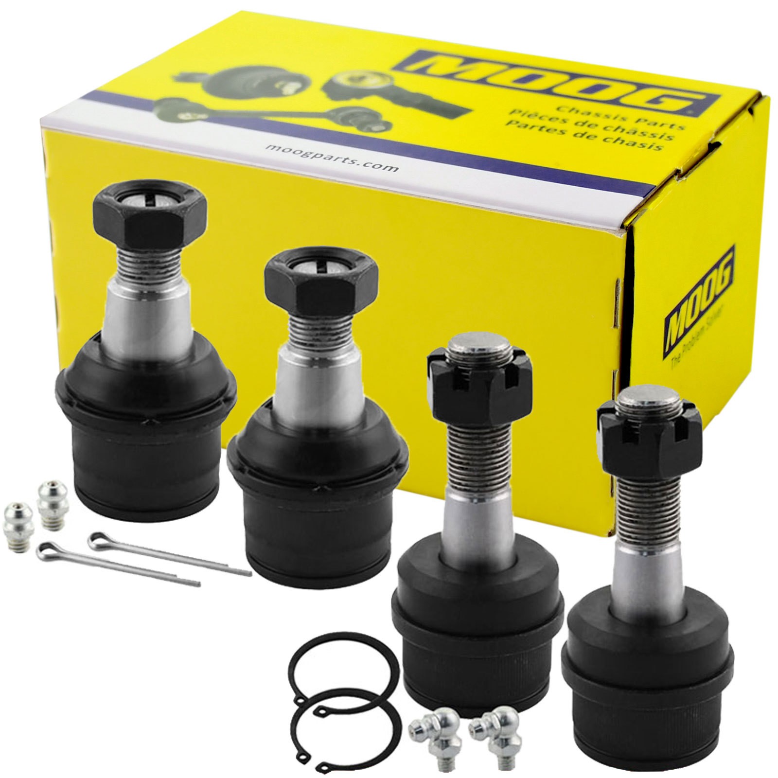 4WD Front Upper Lower Ball Joint for 99-18 Ford F-250 F-350 Super Duty Excursion