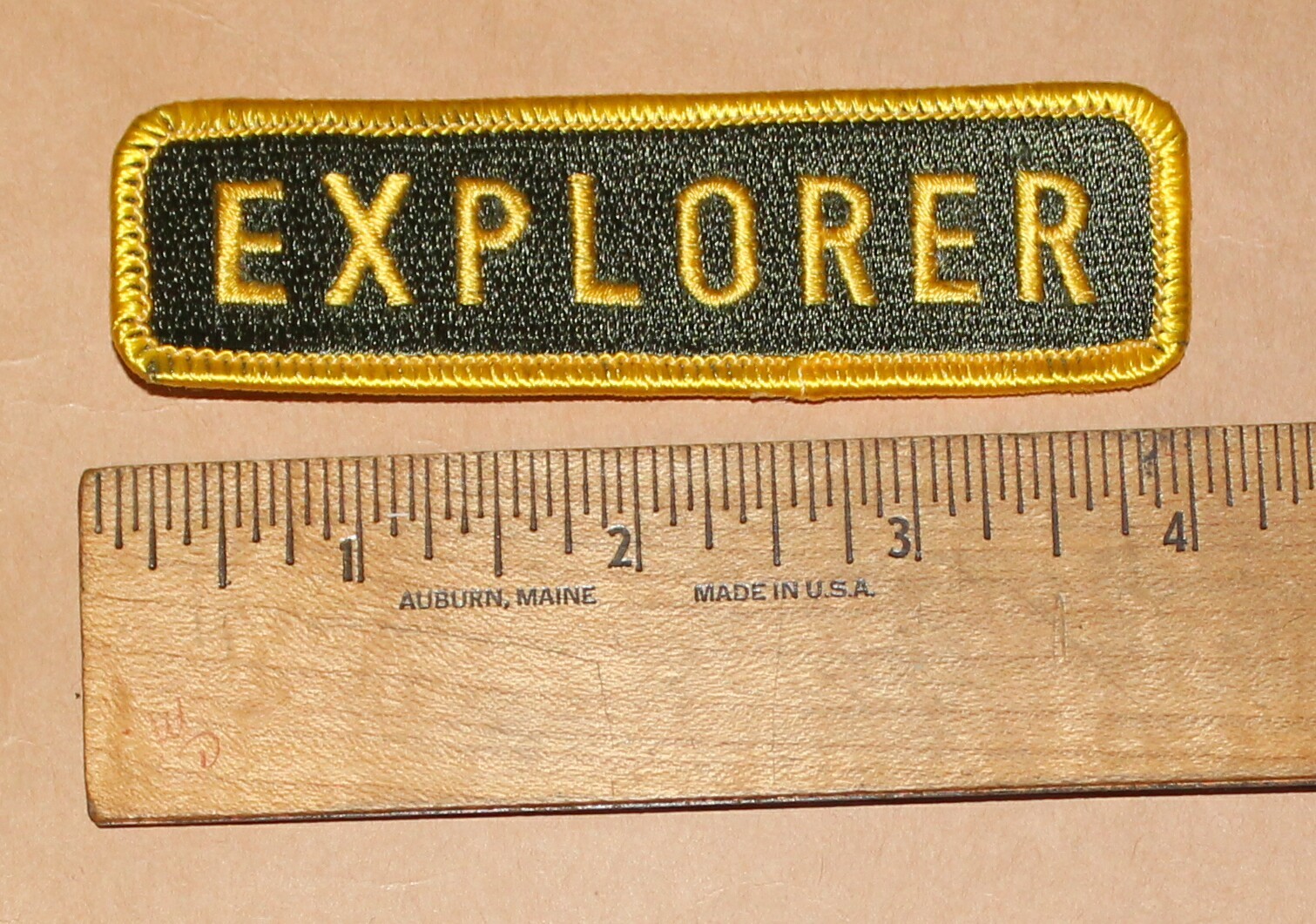 CALIFORNIA POLICE SHERIFF EXPLORER Rocker patch California CA PD SD Civilian #1