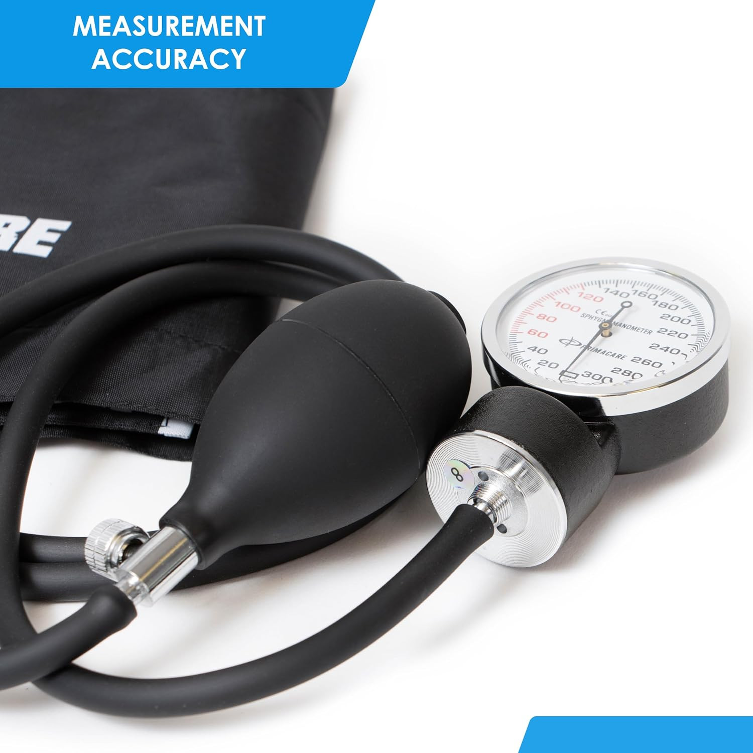 Medical DS-9197-BK Professional Classic Series Manual Adult Size Blood Pressu...