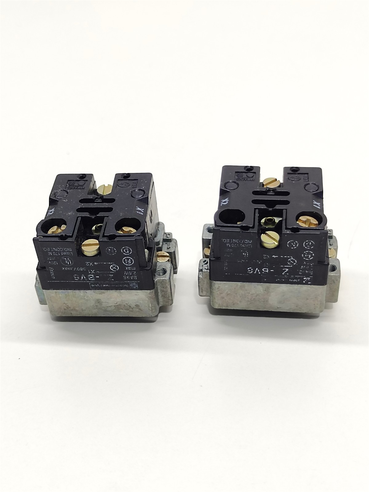LOT*2 Telemecanique Z-BV6-24V Pilot Light Module (FREE SHIPPING)