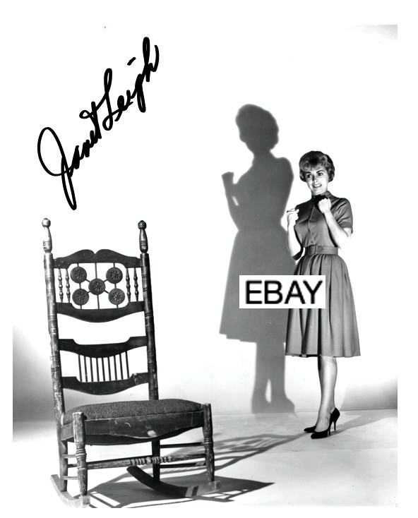 SALE:  PSYCHO 1960 JANET LEIGH SIGNED HORROR MOVIE PHOTO ALFRED HITCHCOCK REPRO