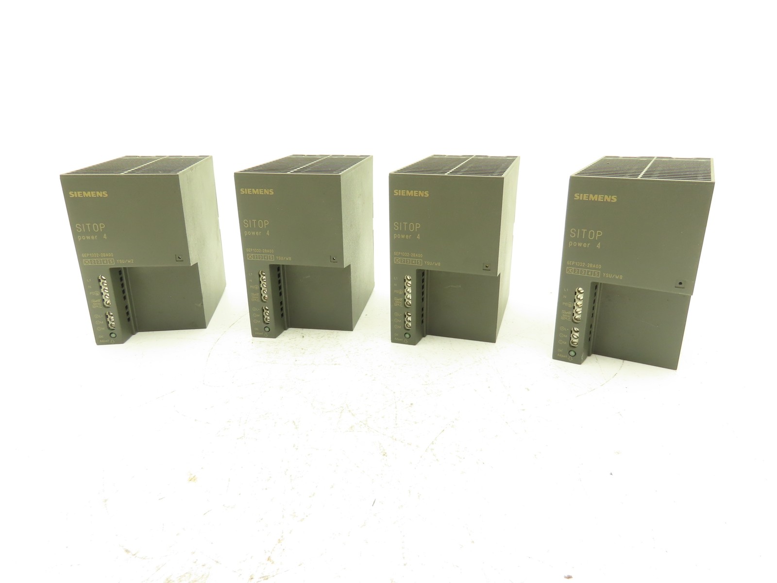 Siemens SITOP Power 4 Power Supply 120/240VAC In 24VDC Out 3.8A Lot of 4