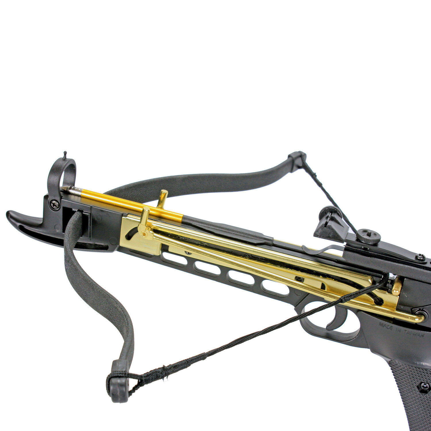 KingsArchery Crossbow Self Cocking Pistol 80 LBS 15 Aluminum Arrow + String