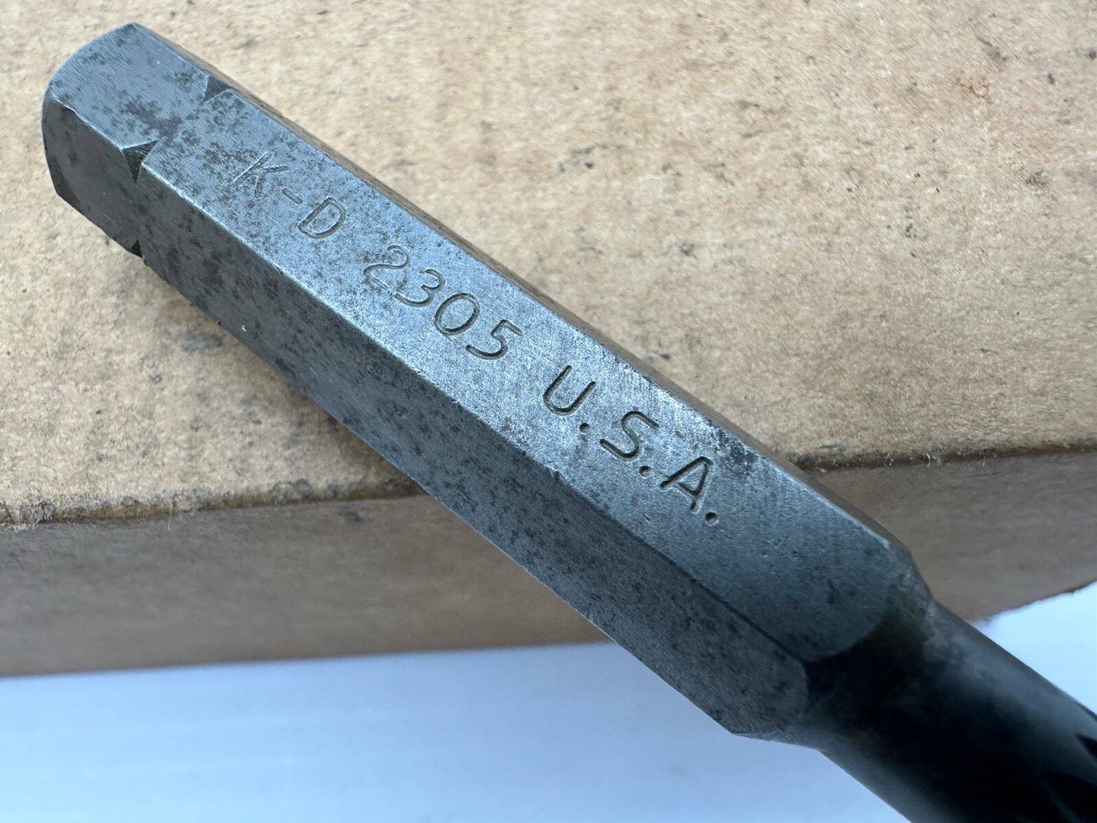 K-D Tools Serrated Wrench 2305 Triple Square Bit 10MM Good Shape