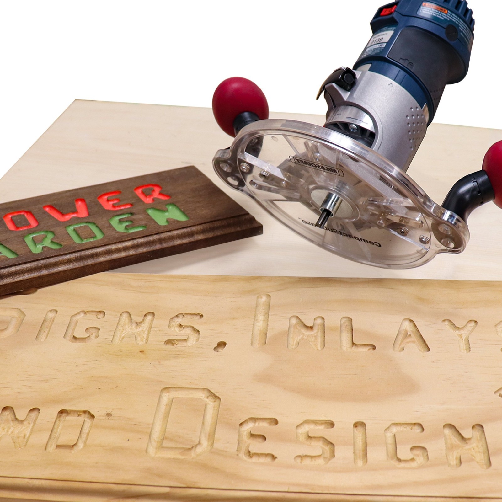 1225 CompactSubBase - Adjustable Universal Router Base Plate with Rotational ...