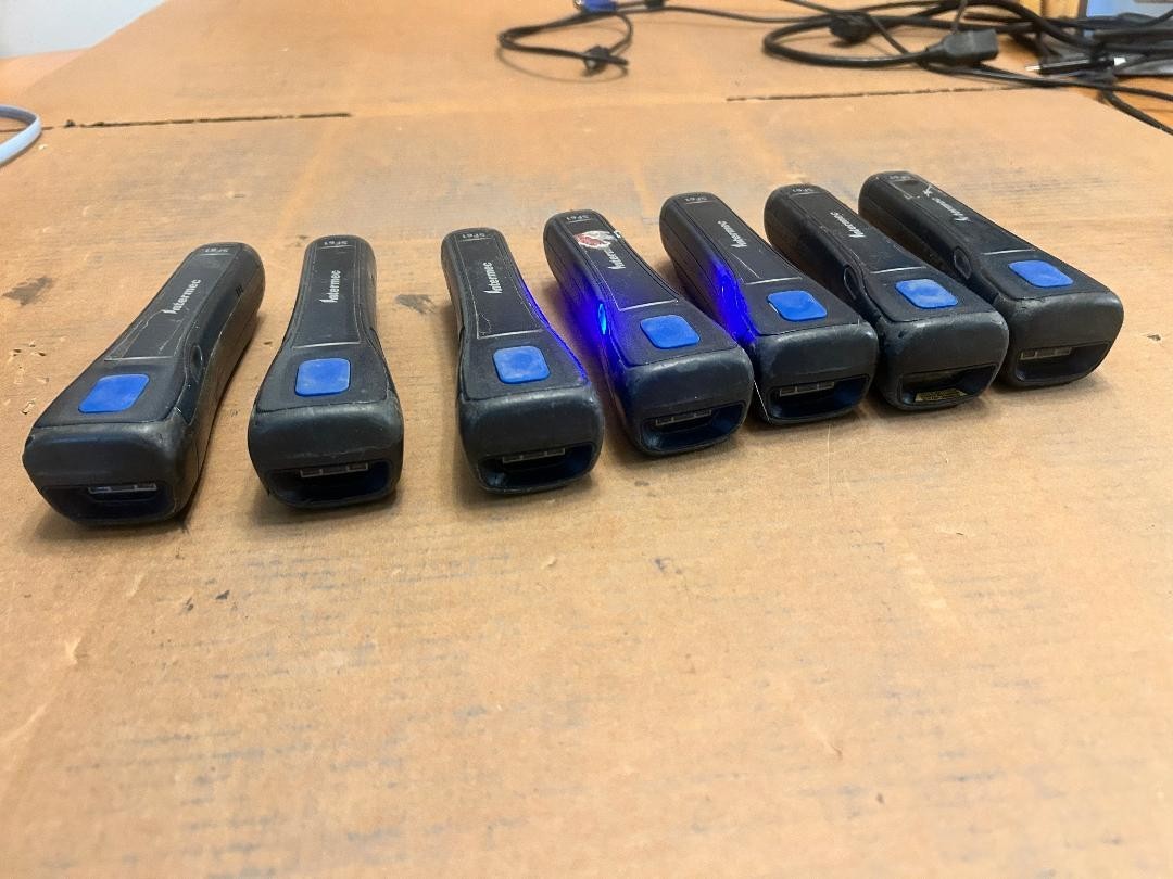Qty.7 Intermec Bluetooth Barcode Scanner 1016SP01B