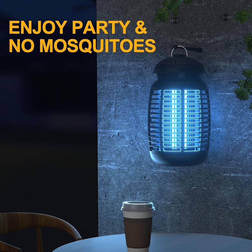 Electronic Bug Zapper Outdoor Indoor Waterproof Mosquito Killer Fly Insect Trap