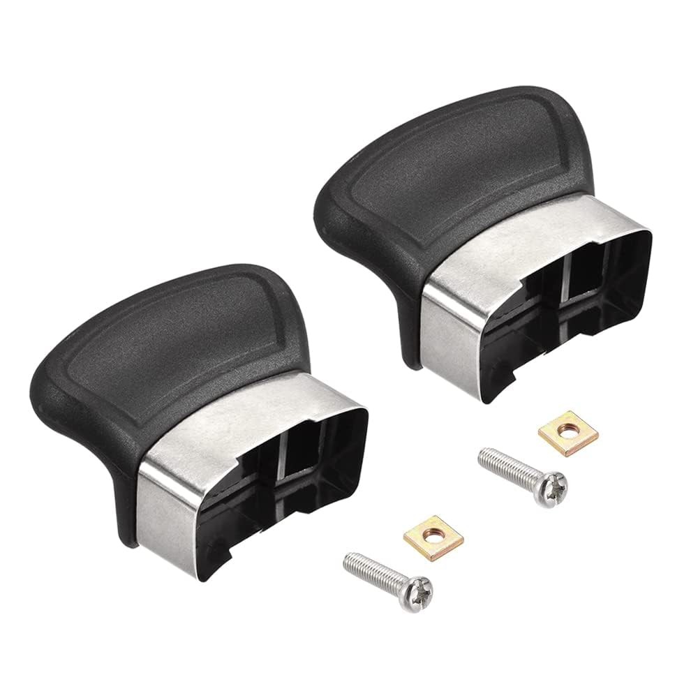 Replacement Handles for Single-Hole Pots and Pans - 2 Pack Black