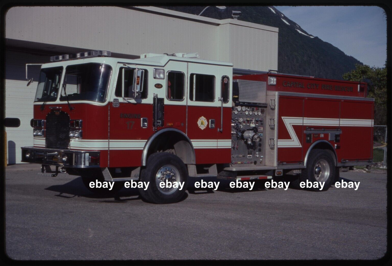 Capital City AK KME 4x4 pumper Fire Apparatus Slide