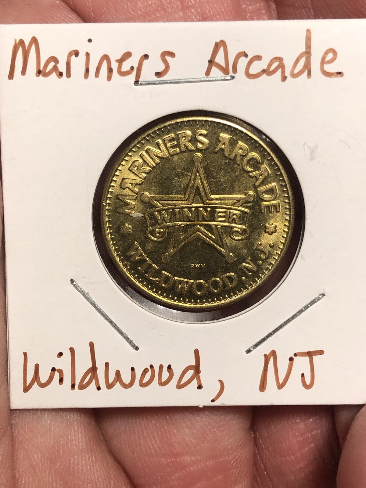 Arcade Token - Mariners Arcade - Wildwood, New Jersey