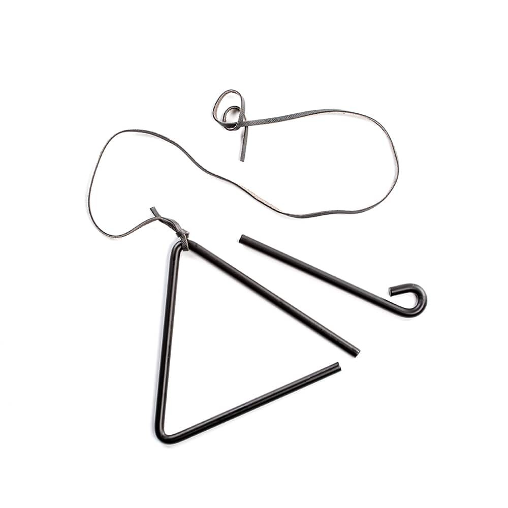 Lodge Old Fashioned Chuckwagon Triangle Ringing Dinner Bell 10 x 8.25 in