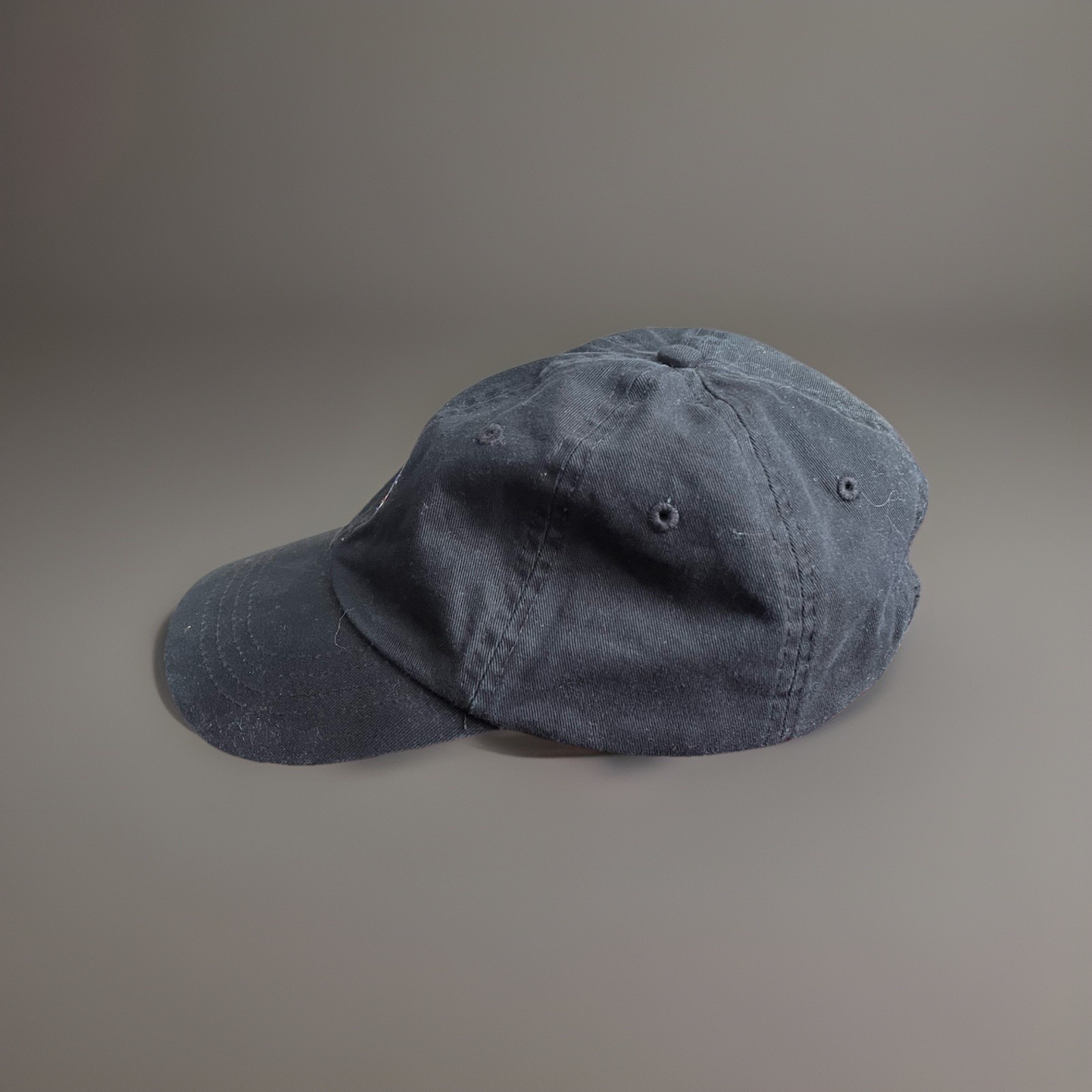 Grateful Dead Steal Your Face Logo Gray Adjustable Baseball Cap