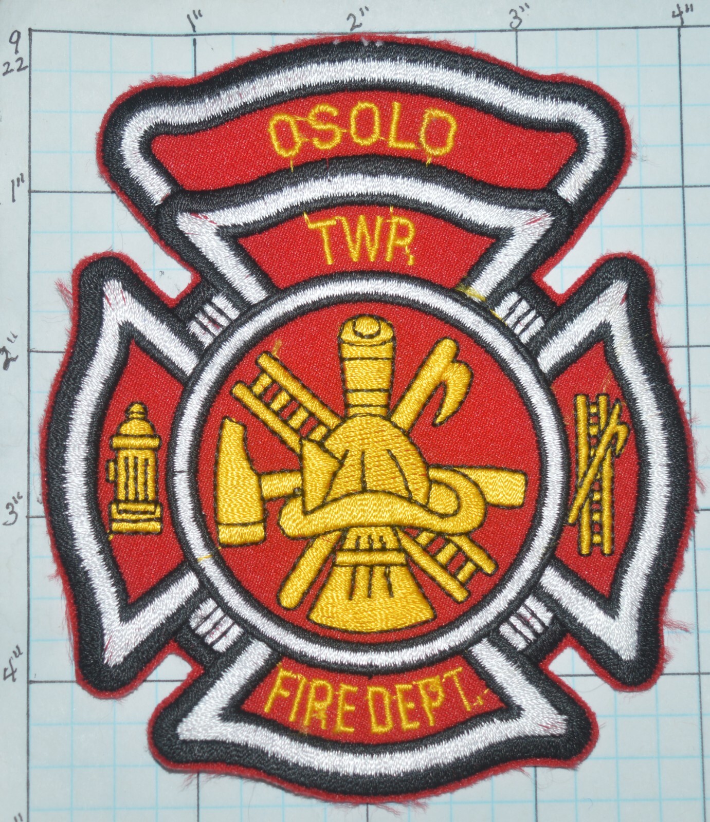 INDIANA, OSOLO TOWNSHIP FIRE DEPT PATCH