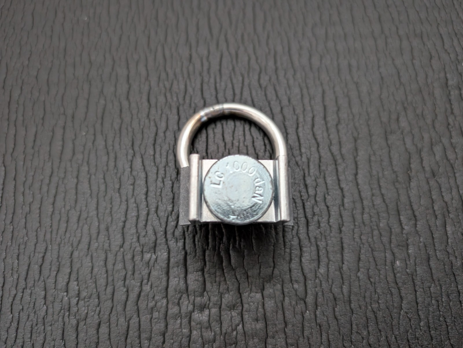 Cargo L Track Tie Down Ring Stud | Stainless | Load Restraint Airline Rail