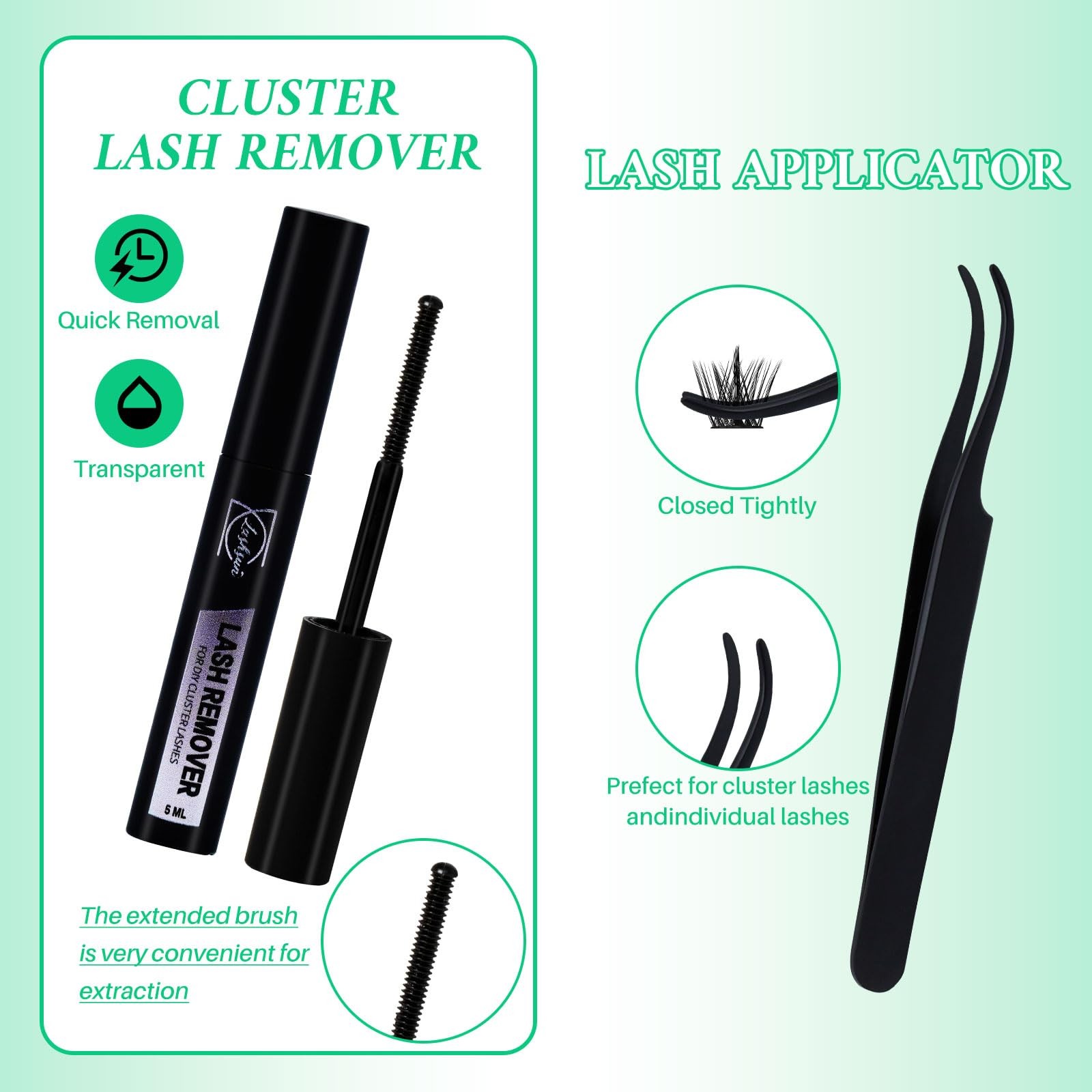 LASHSUN Lash Clusters Kit Wispy Eyelash 2304PCS 4 Boxes Kit-1
