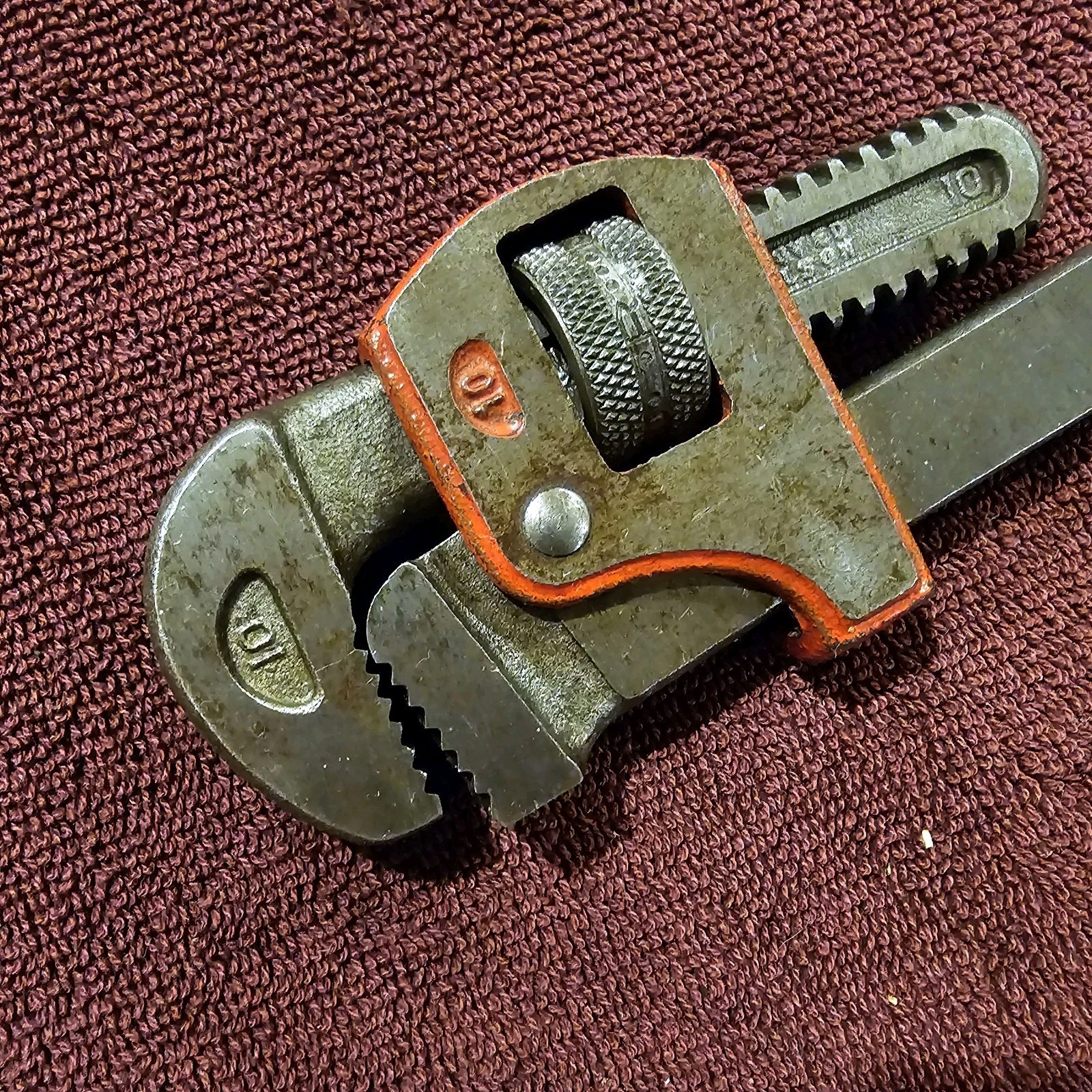 #10 Improved Stillson Pipe Wrench.
