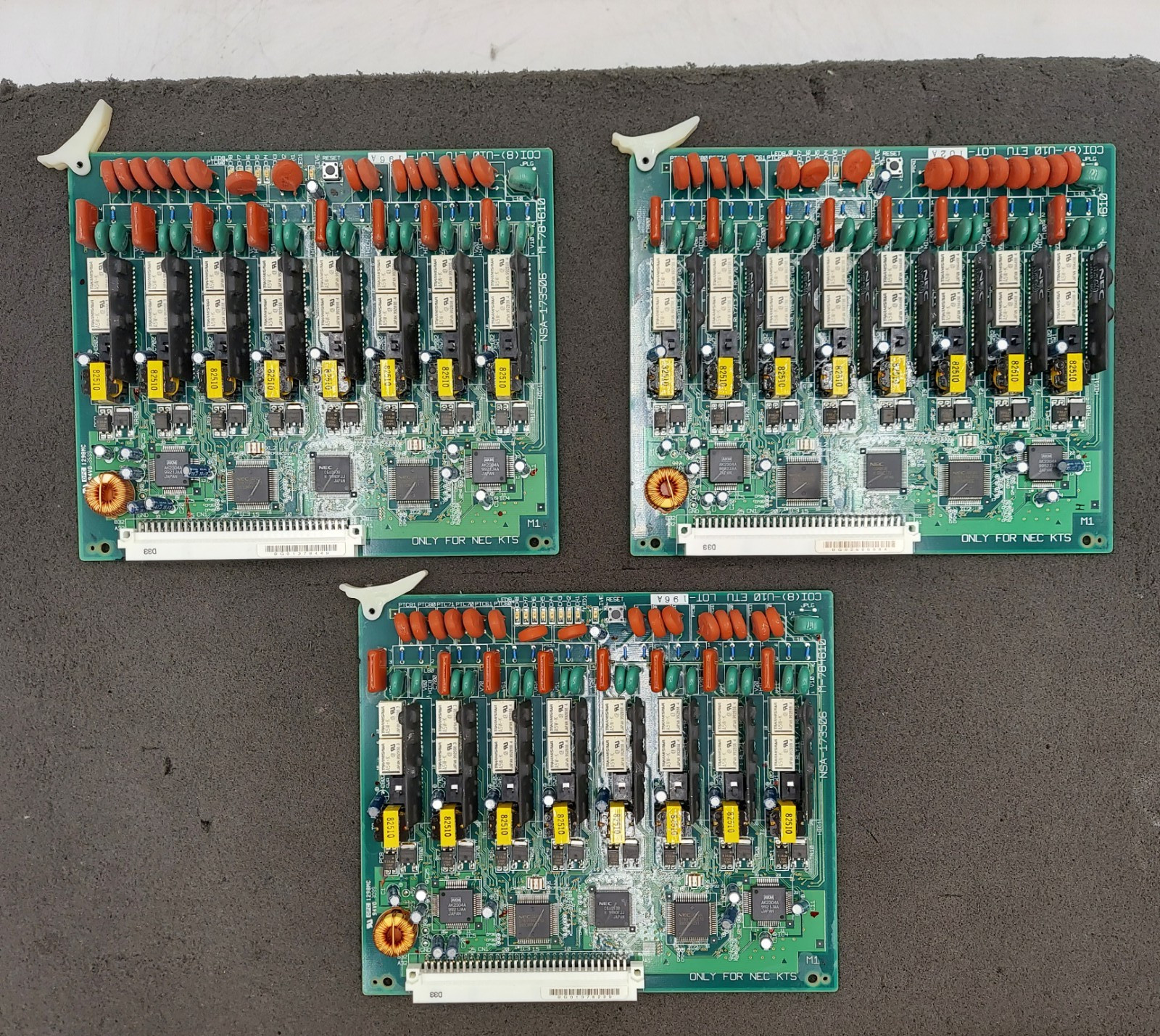LOT OF 3 NECtelecom NSA-173506 M-784610 Circuit Board Polycom