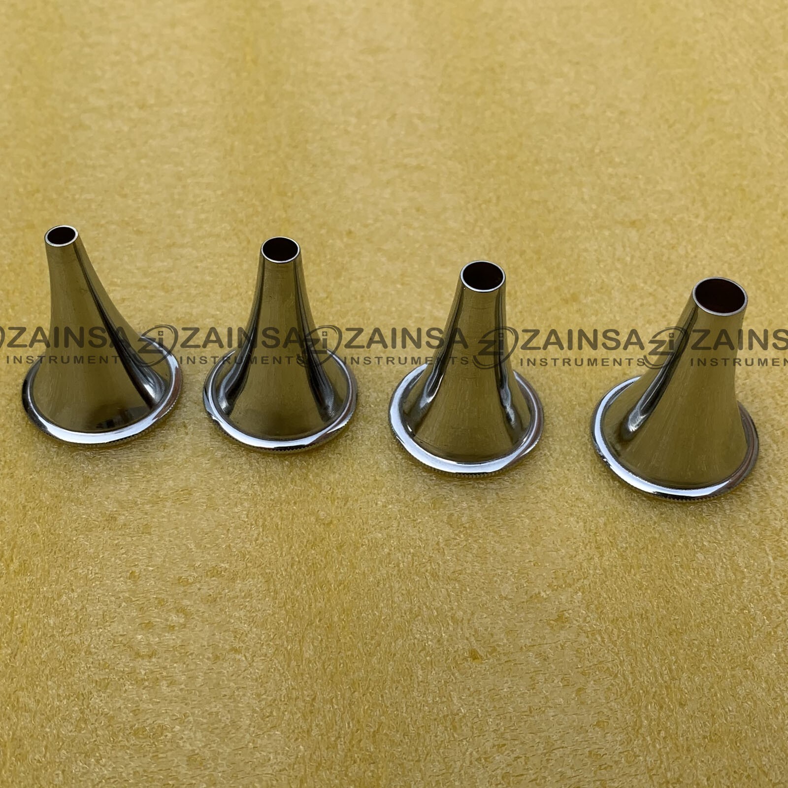 4pc Set Hartmann Ear Speculum Micro Alligator 3" ENT Surgical Nasal Instruments