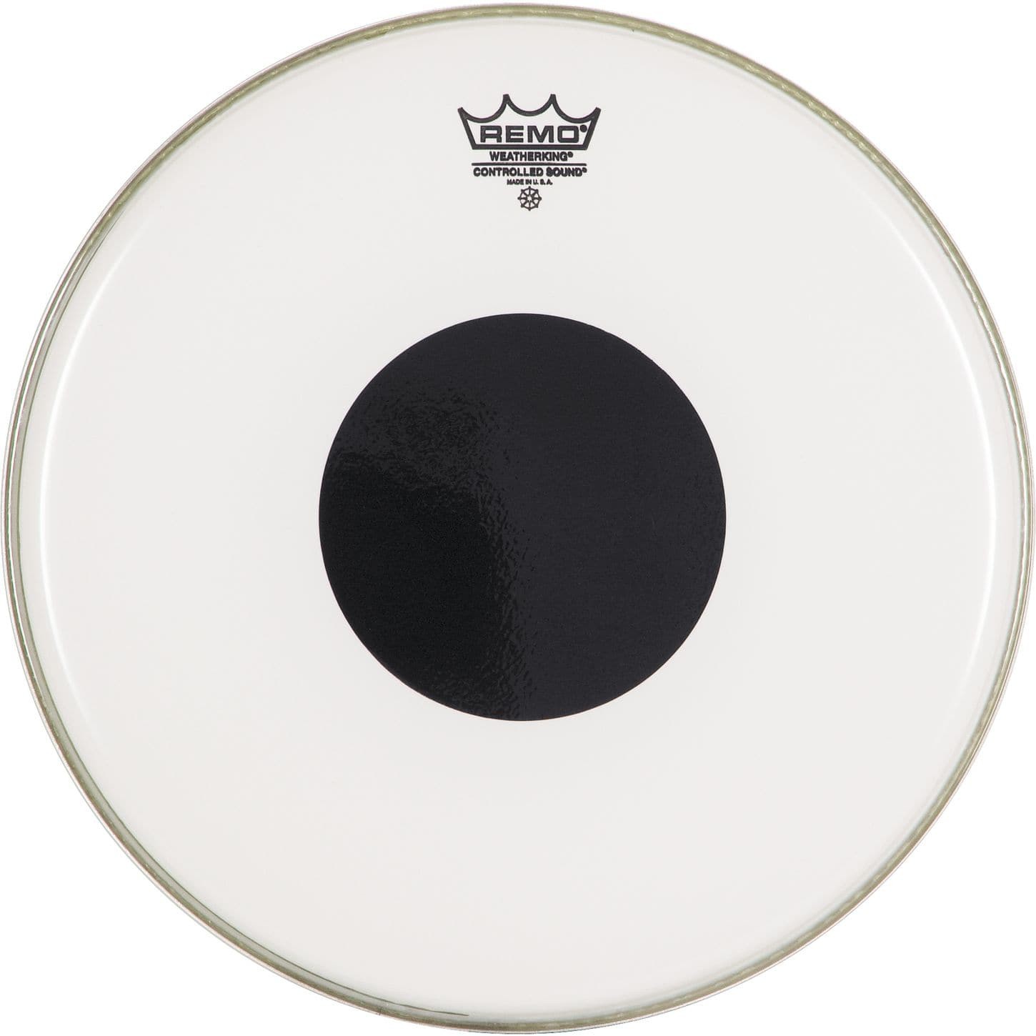 Remo Controlled Sound Clear Drumhead 6" w/Black Dot on Top