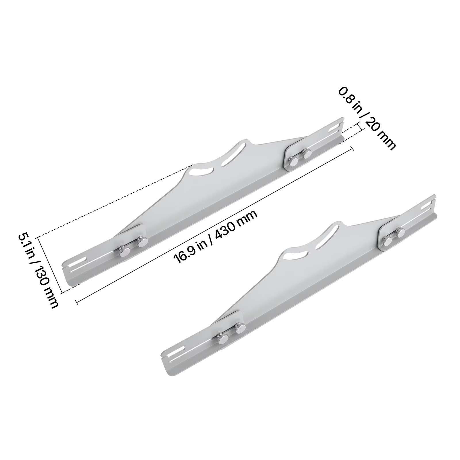 Wheel Alignment Tool, 2PCS Carbon Steel Heavy Duty Toe & Camber Alignment Plates