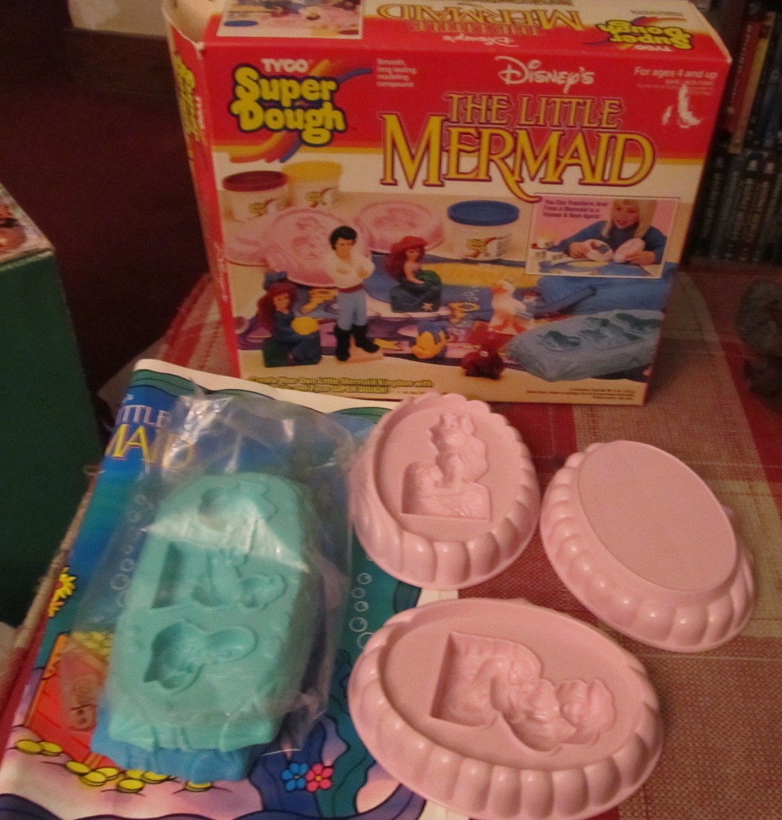 TYCO Super Dough Disney's Little Mermaid set in box