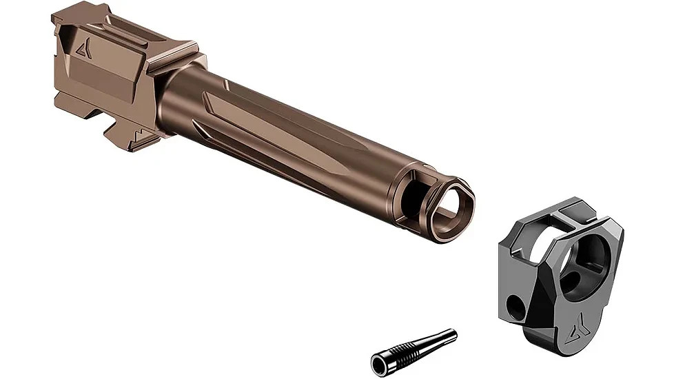Radian Glock 17 Gen 5 RAMJET Barrel wAFTERBURNER Comp -Bronze *Read Description*