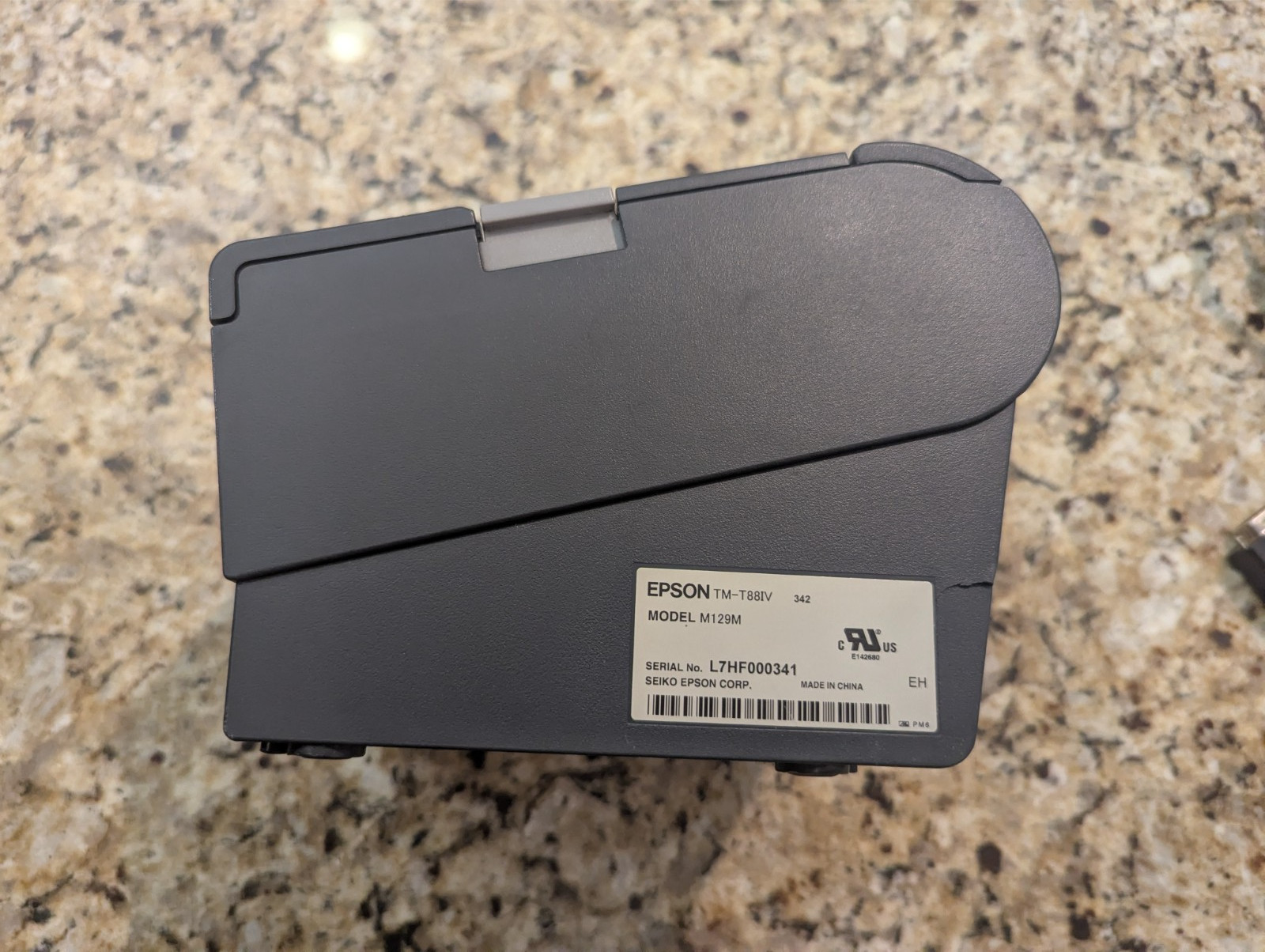 Epson Receipt Printer TM-T88IV Model: M129M Ethernet