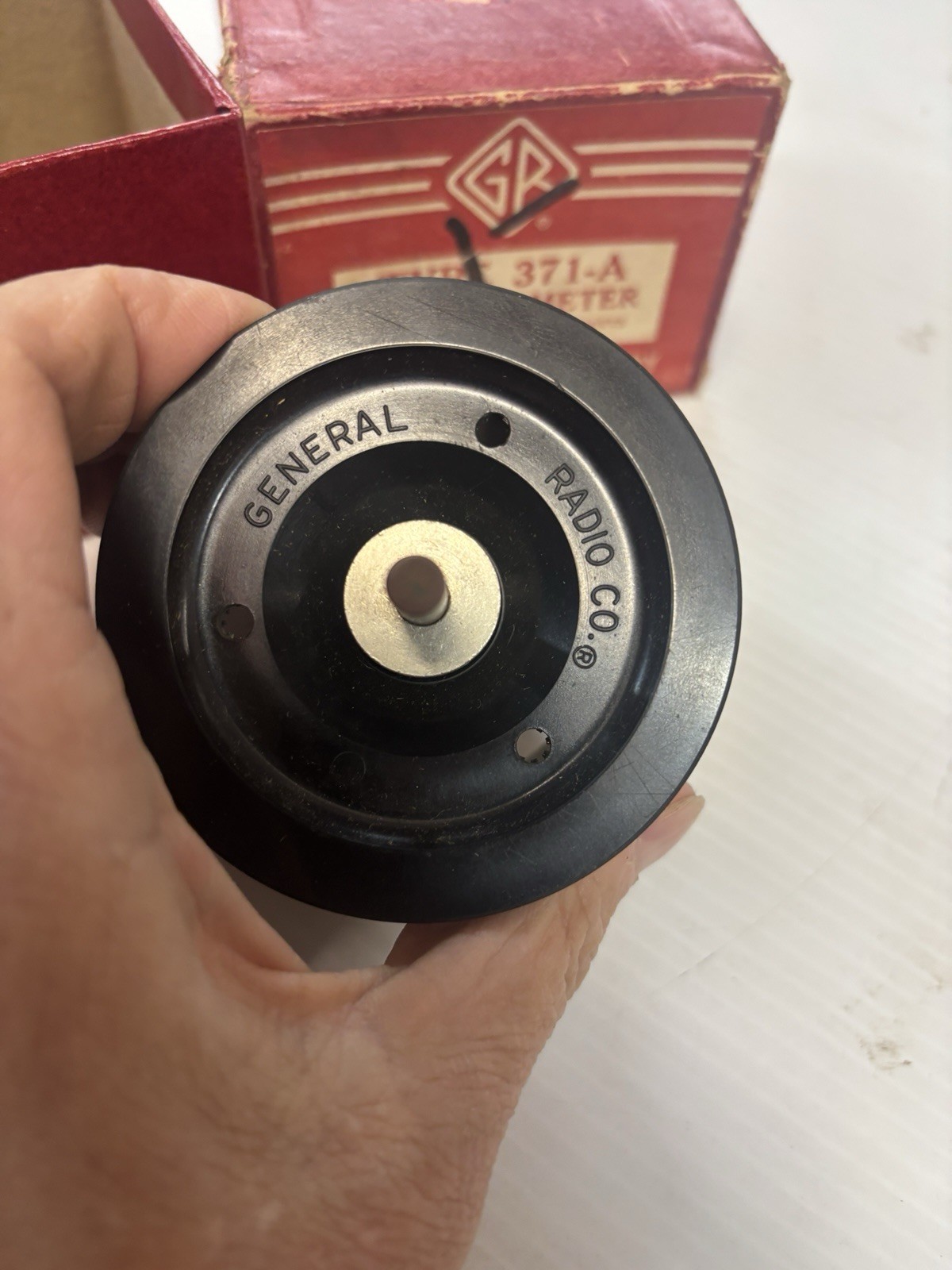 GENERAL RADIORADIO CO. MODEL 371A POTENTIOMETER 20,000 OHMS POT