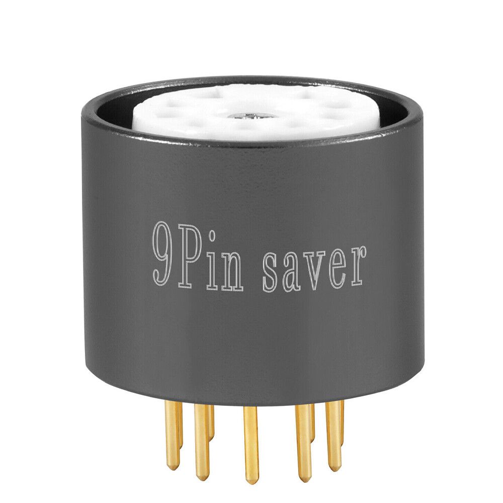 9Pin Socket Saver ECC83 12AX7 ECC82 12AU7 ECC81 12AT7 7025 CV4003 5814 5751 NEW