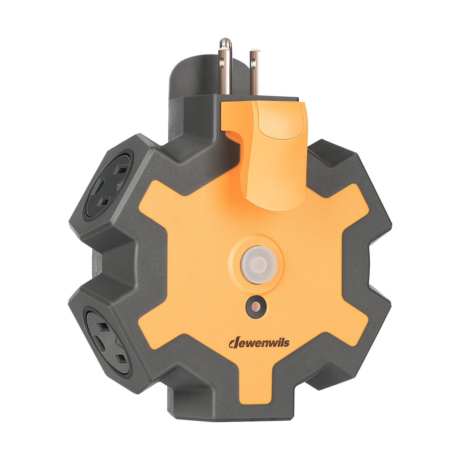 DEWENWILS Extension Eord with Multiple Outlet Covers Outlet Extender W/ 5 Outlet