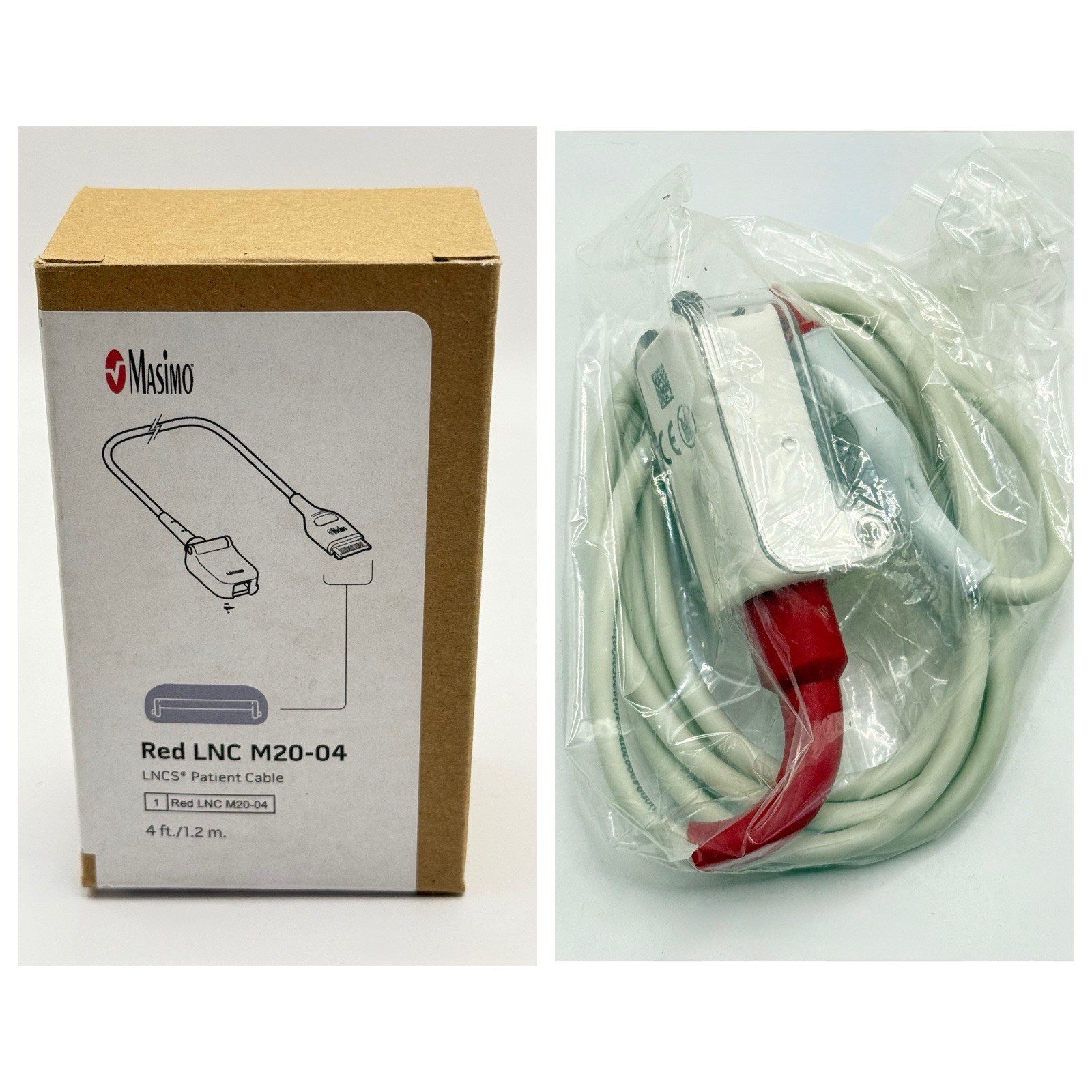 Masimo Red LNC M20-04 LNCS Patient Cable (REF: 4252)