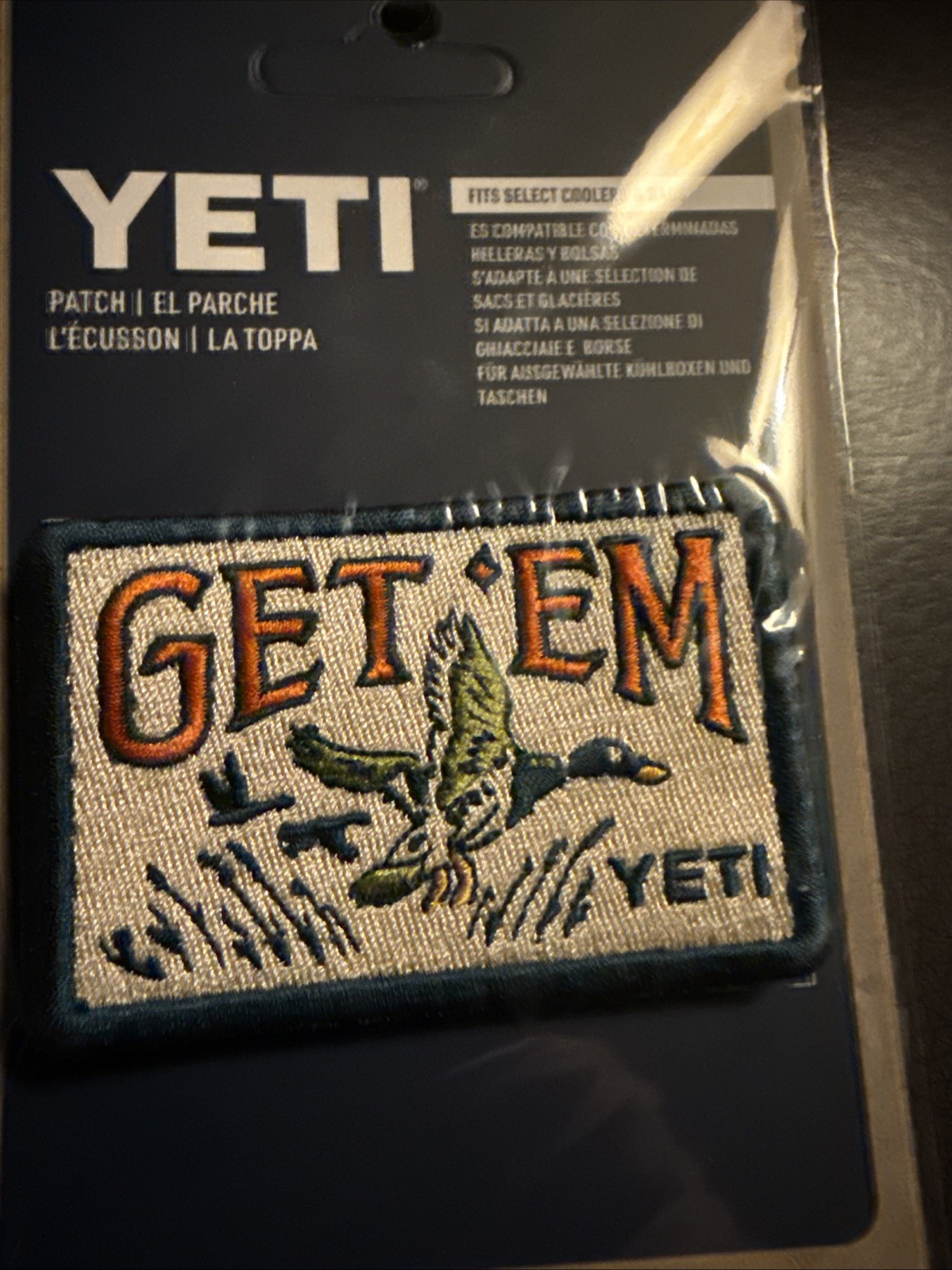 Yeti Get'em PATCH NATURAL Duck Camo New Duck Hunting
