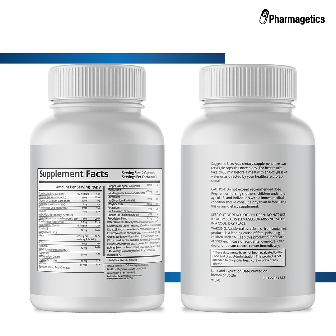 3 Bottles Neuronol Advanced Cognitive Formula 60 Capsules x 3
