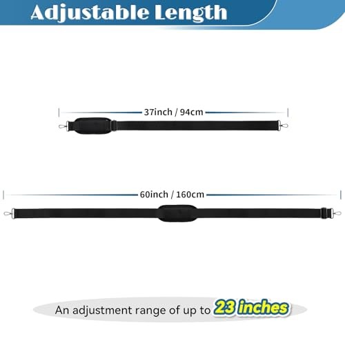 Duffle Bag Strap Replacement, Universal Heavy Duty Adjustable Shoulder Strap