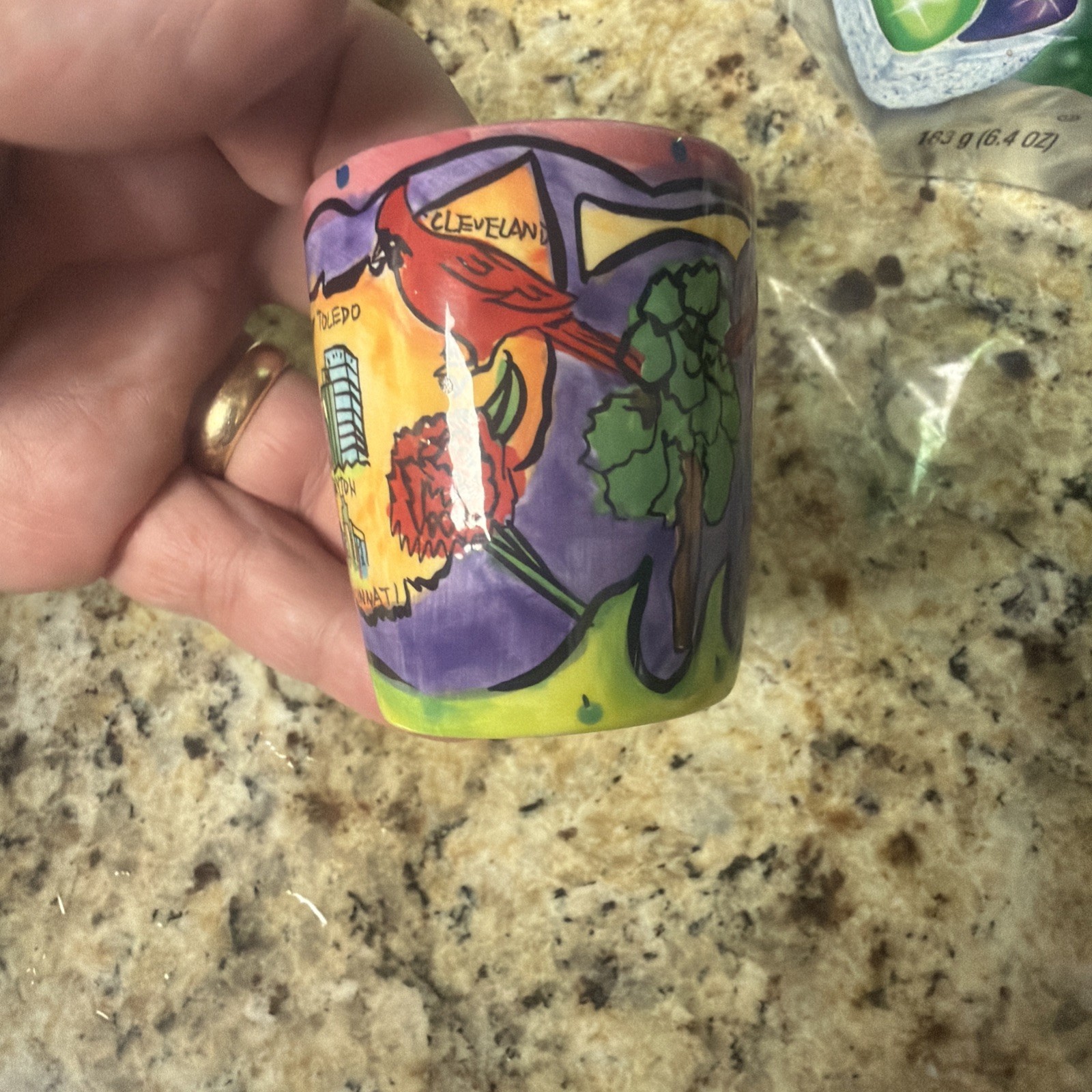 OHIO Souvenir Shot Glass