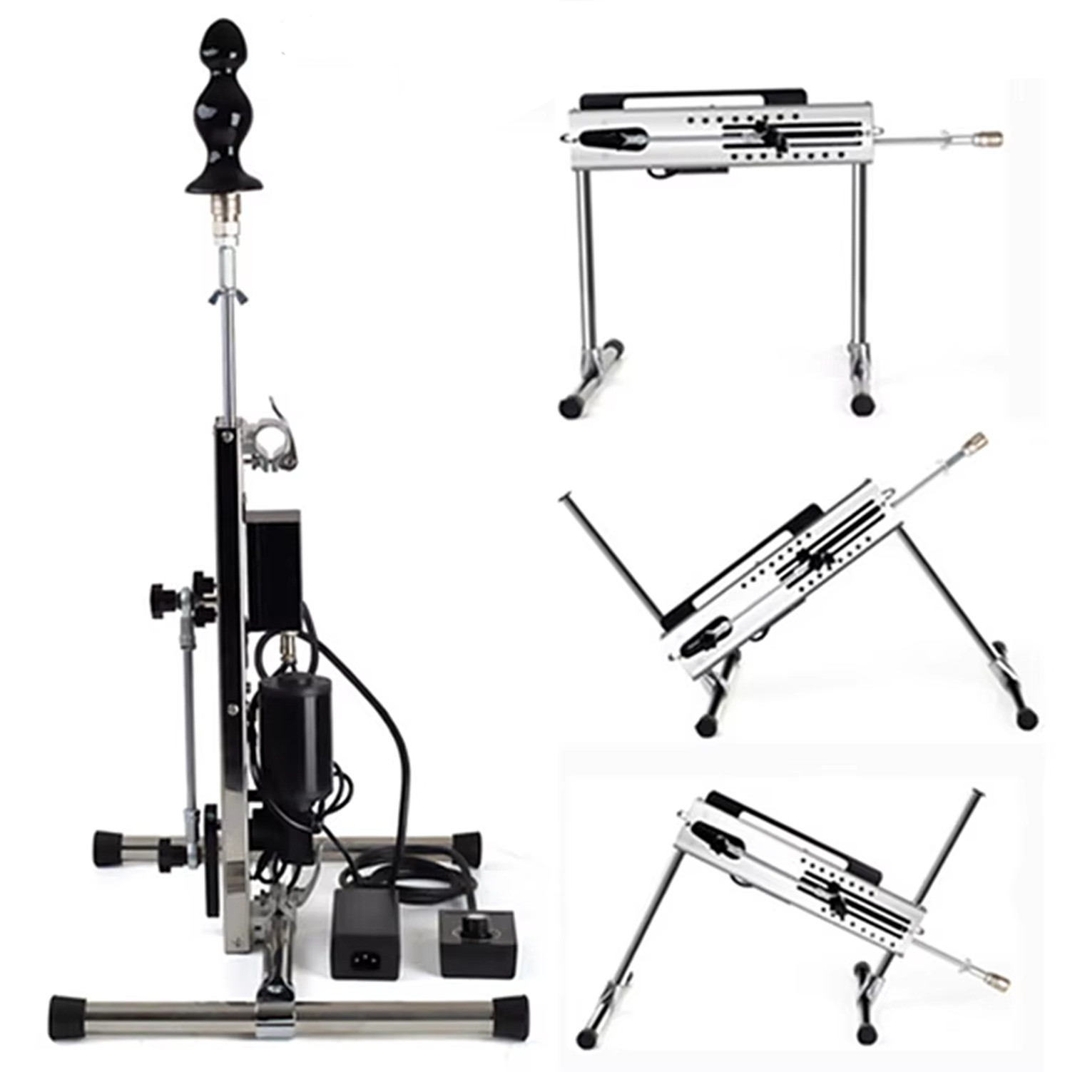 Stroke 5.9" Sex Machine Use of Both Ends Dual Remote Control Angle Adjustable