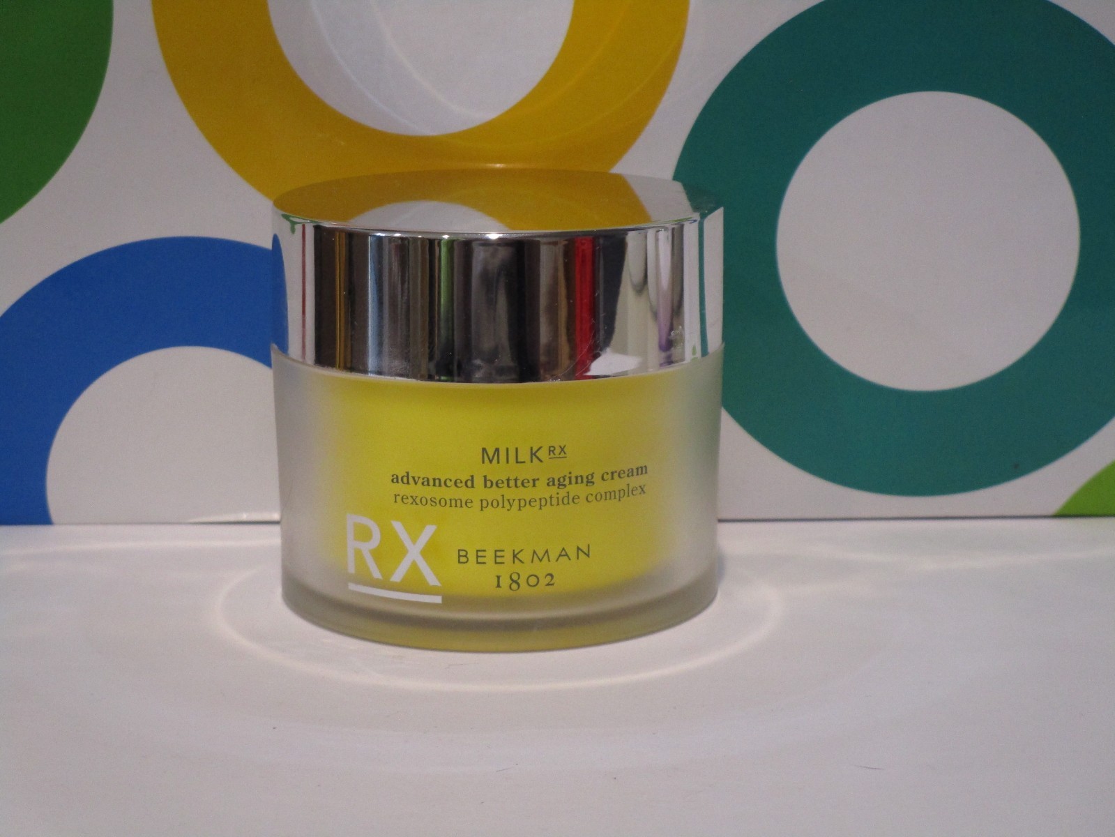 BEEKMAN 1802 ~ MILK RX ADVANCED BETTER AGING CREAM ~ 3.4 OZ