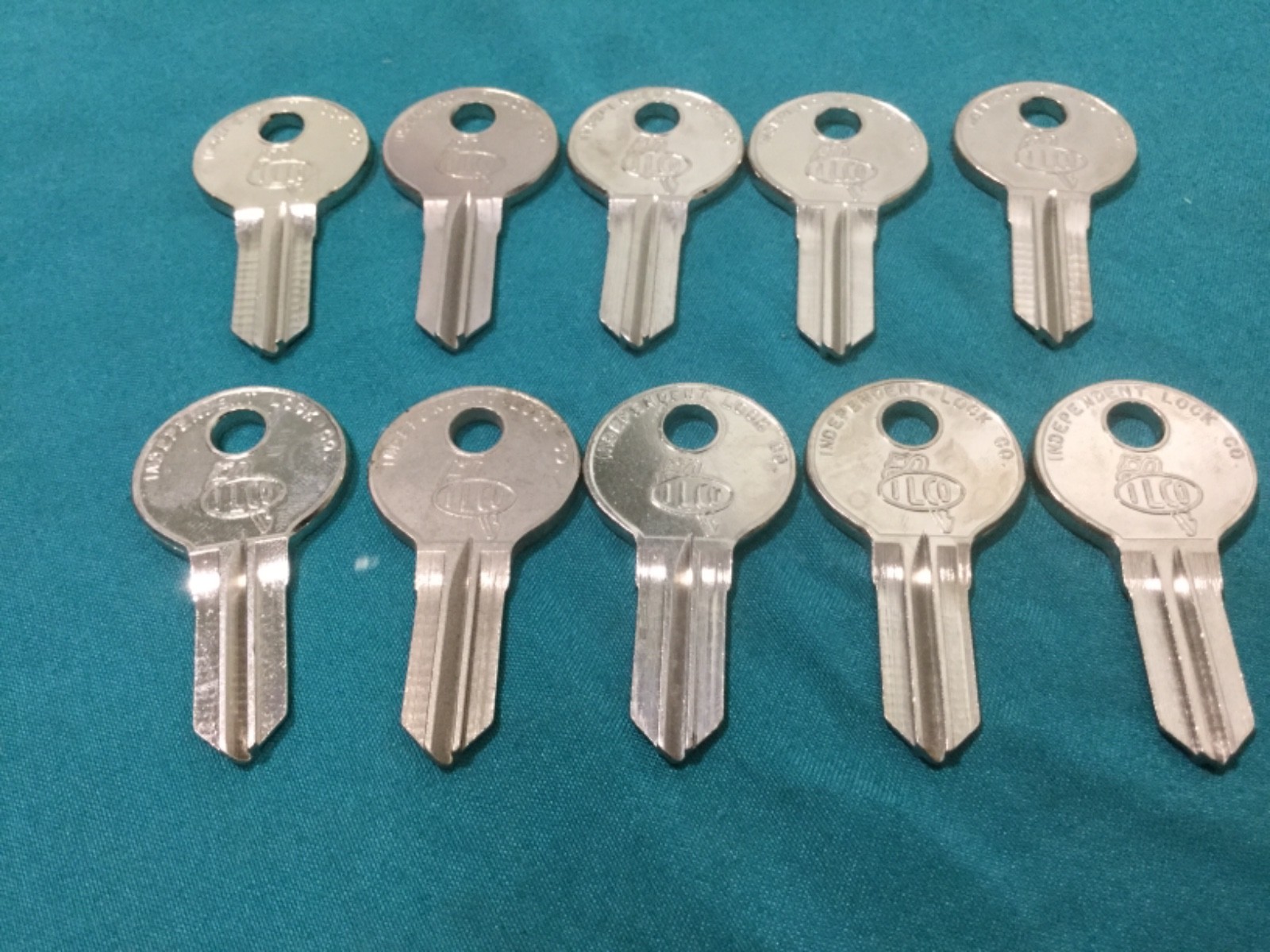 Illinois S1042ZP by Ilco Key Blanks, Set of 10 - Locksmith