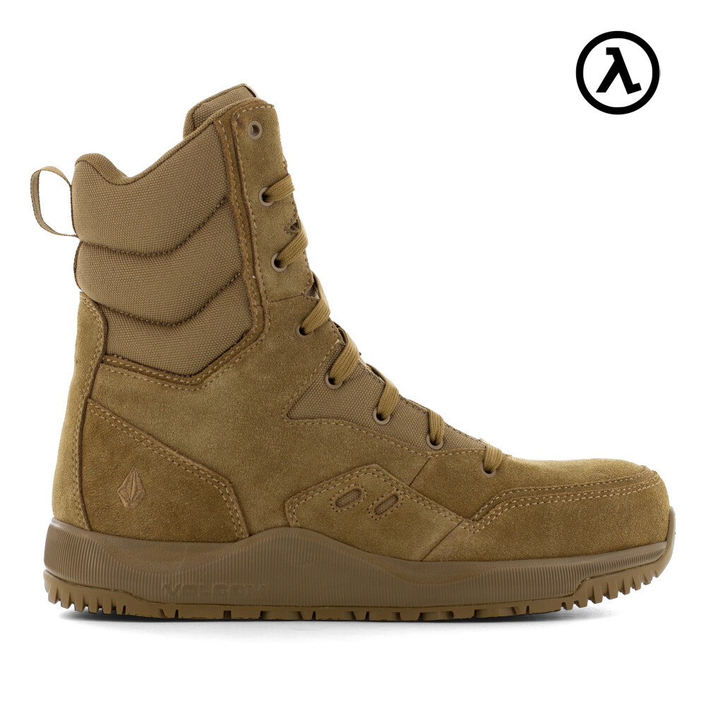 VOLCOM STONE FORCE MEN'S 8” COMPOSITE TOE TACTICAL BOOTS VM30702 - ALL SIZES