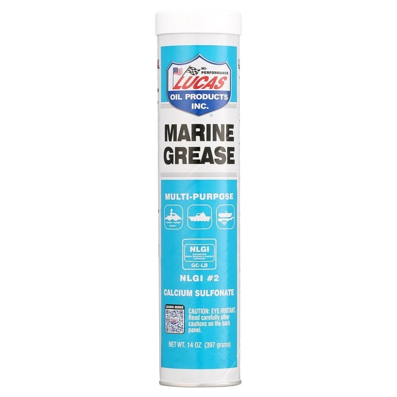 Lucas Oil Products Marine Grease 14 Ounce Tube 9.31" Height 1 Pound.