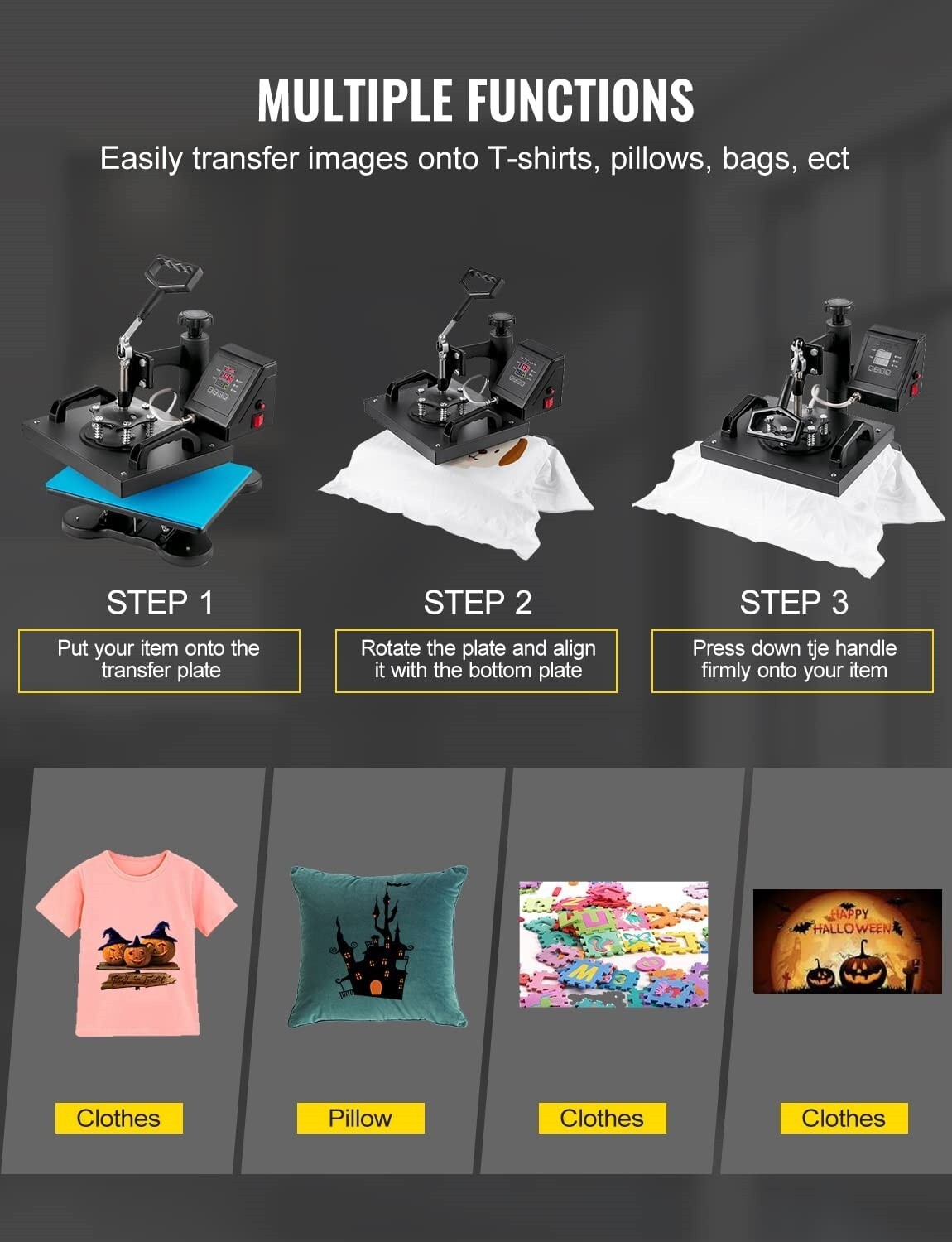 Impresora Para Camisetas Imprimir Camisa Estampar Camisas Heat Press Shirts NEW