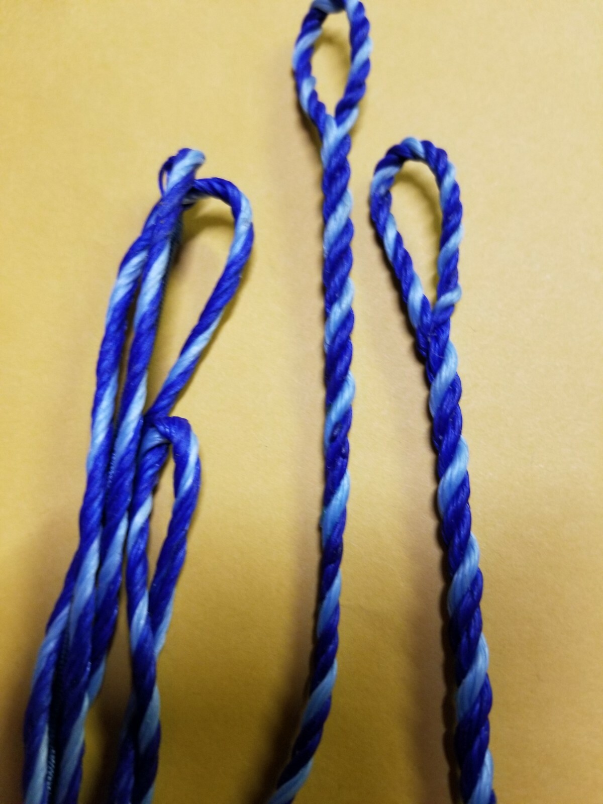 (c21)3 Ply Custom Flemish Bow string Recurve Longbow