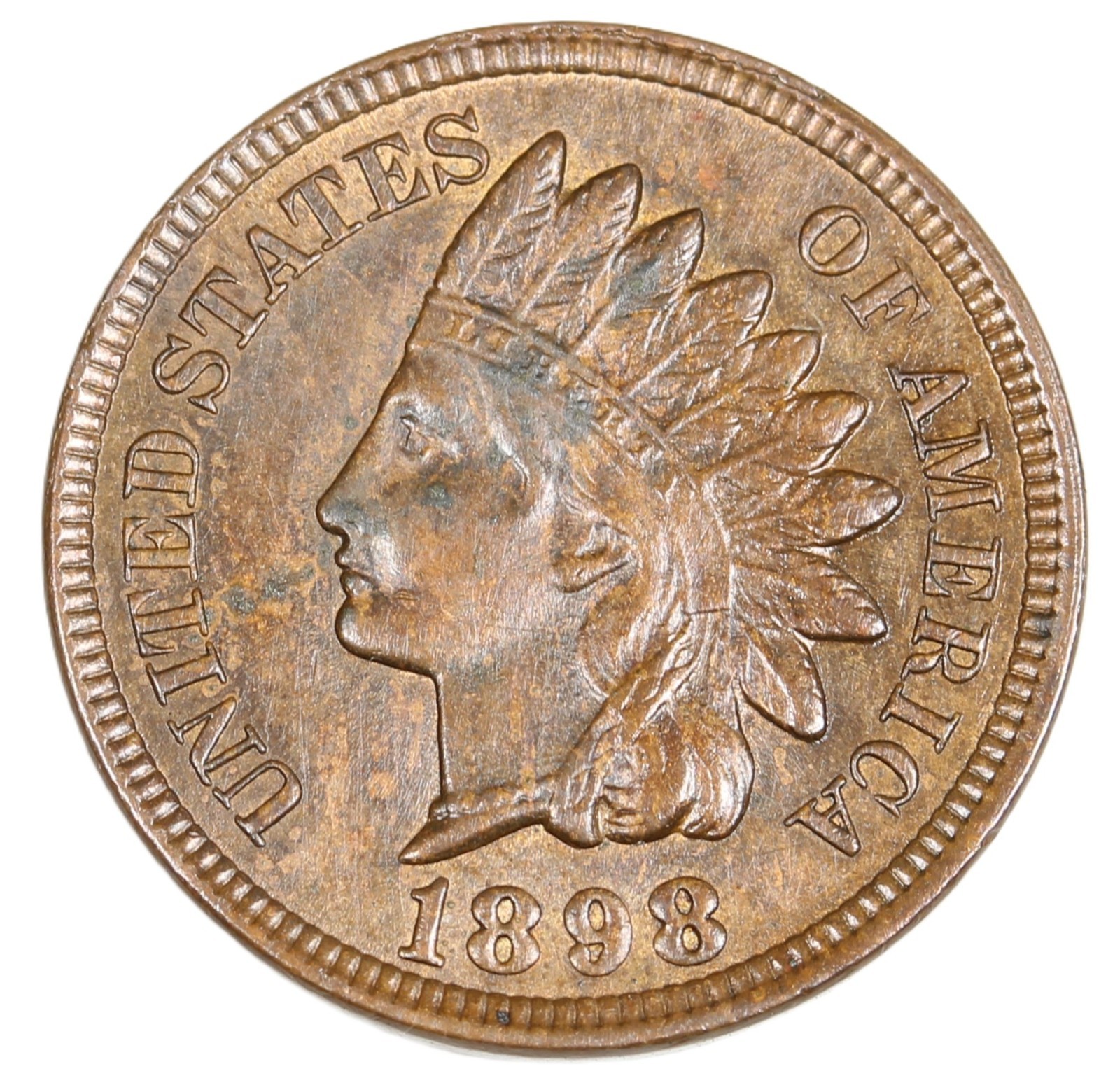 1898 1C BN Indian Cent- Choice UNCC / RPD Variety- SMH-2487