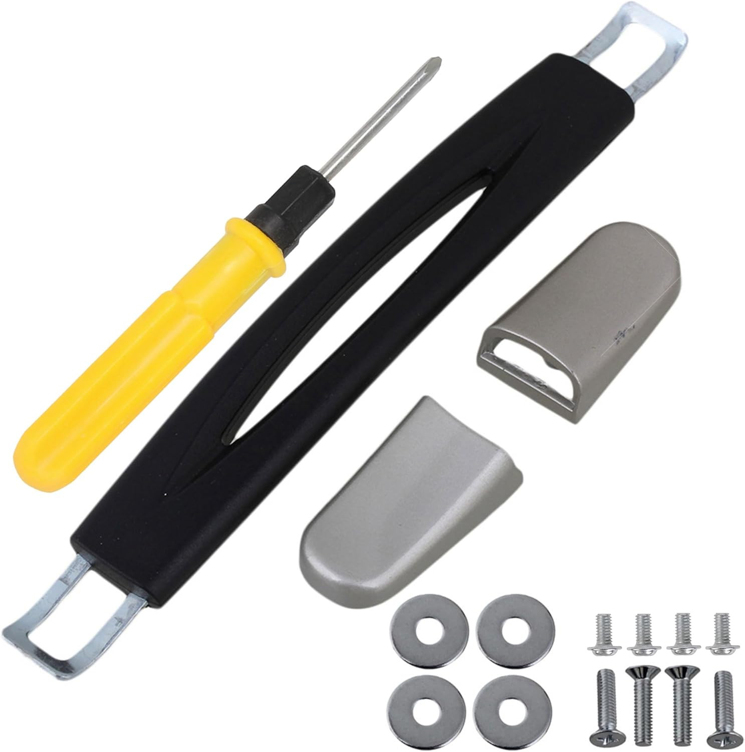 Black Flexible Spare Strap Handle Grip 15cm Replacement for Suitcase Luggage Cas