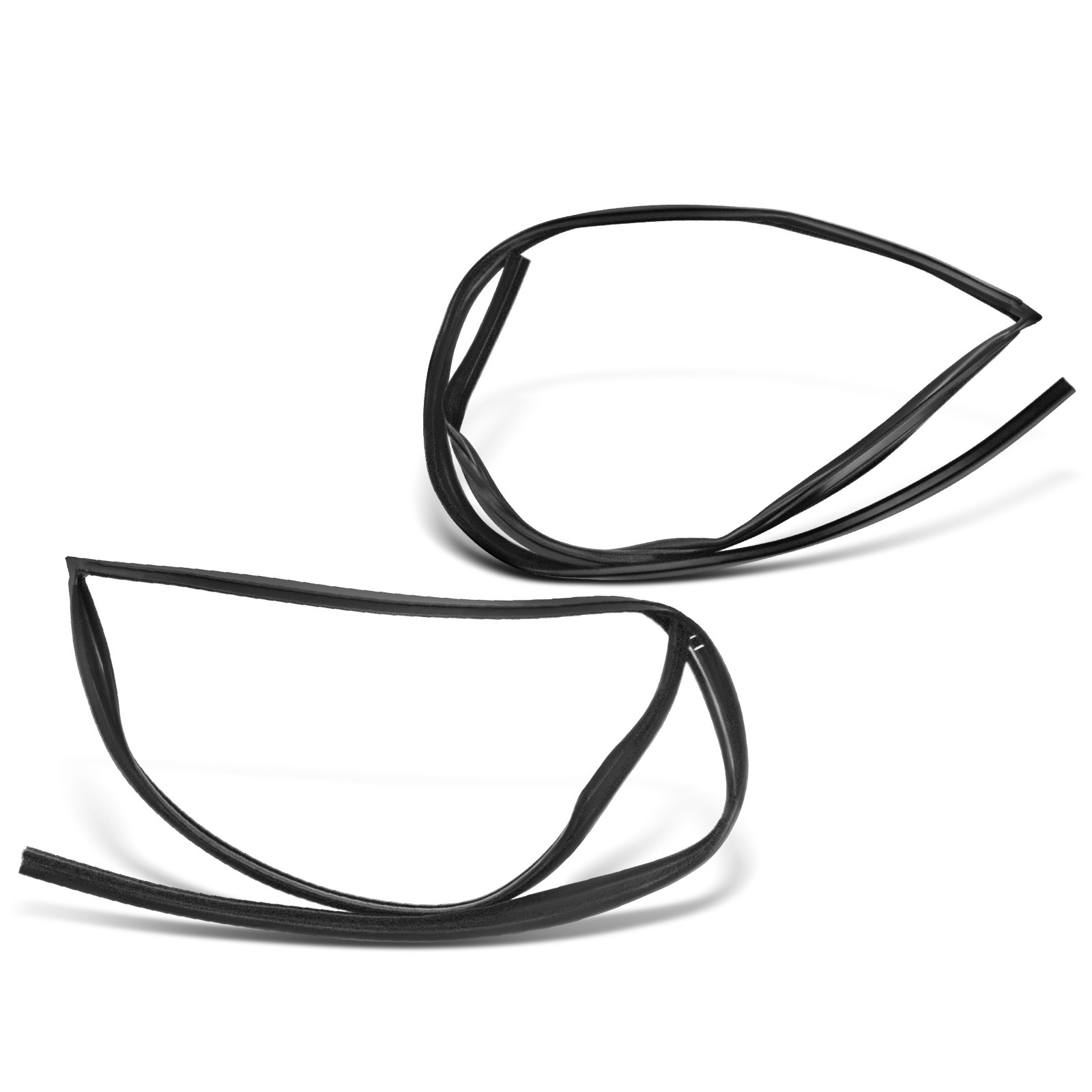 2x Front Glass Run Window Channel Weatherstrip Seal for Chevy G10 G20 GMC G1500